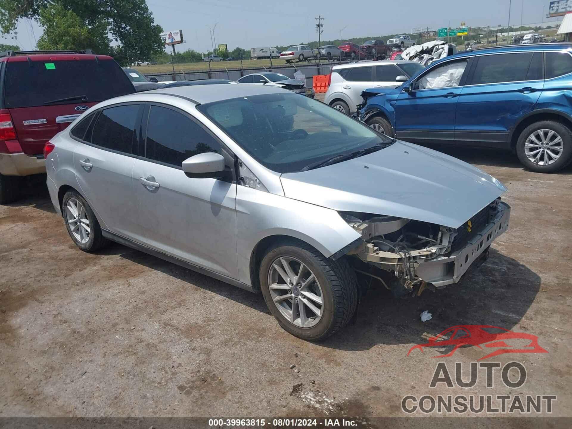 FORD FOCUS 2018 - 1FADP3F26JL204329