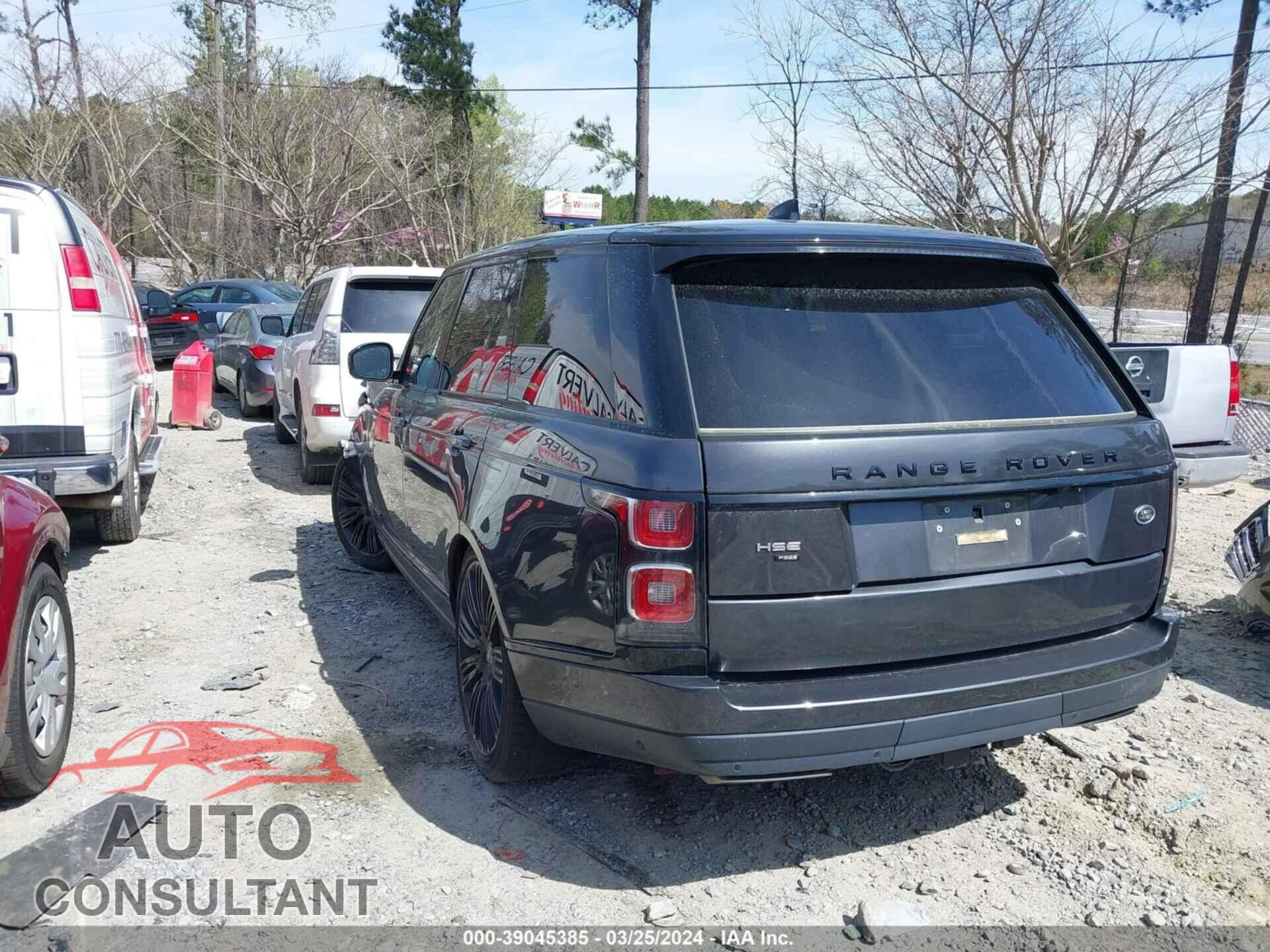 LAND ROVER RANGE ROVER 2020 - SALGS2SE7LA408807