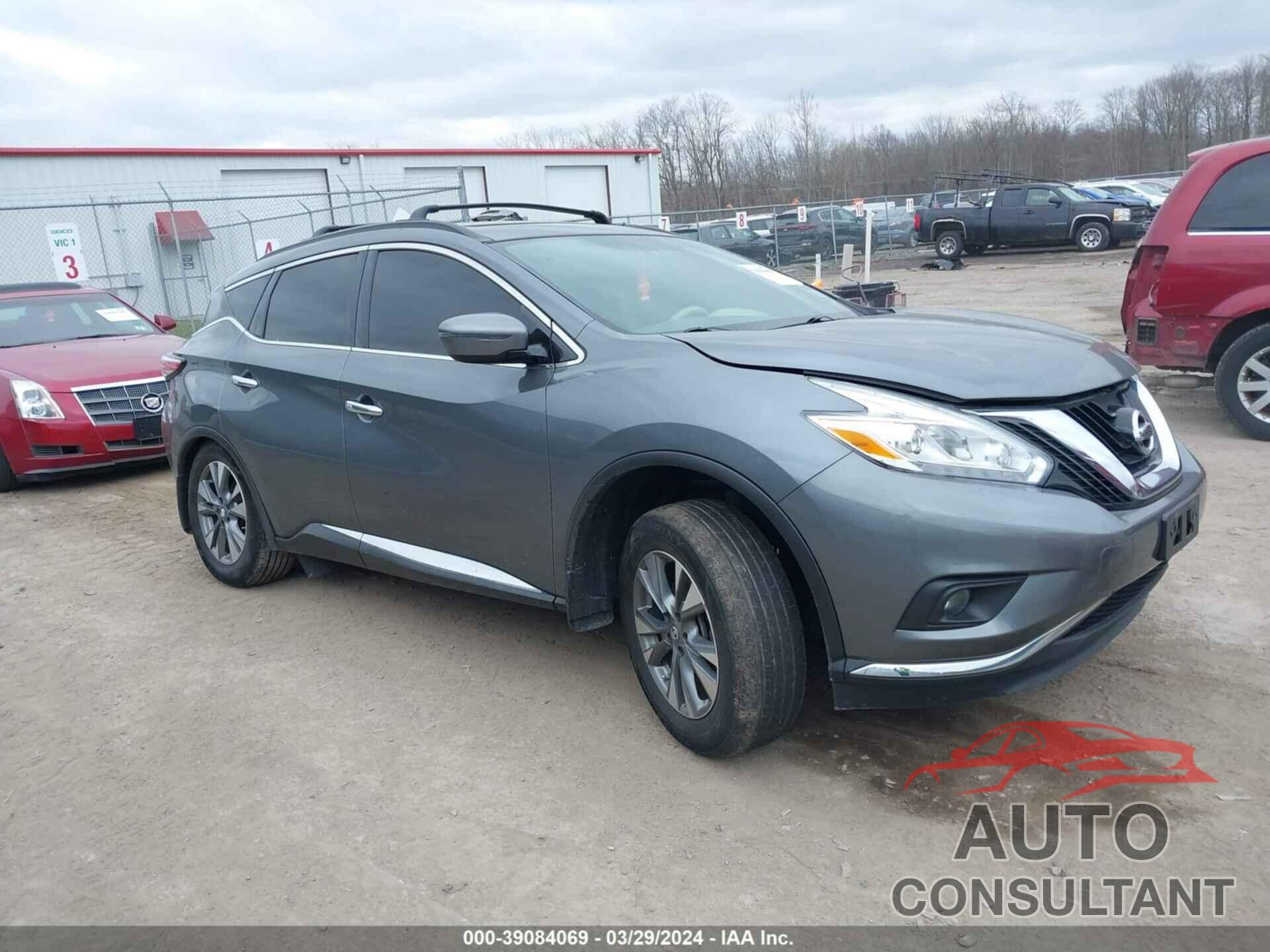 NISSAN MURANO 2016 - 5N1AZ2MH5GN164147