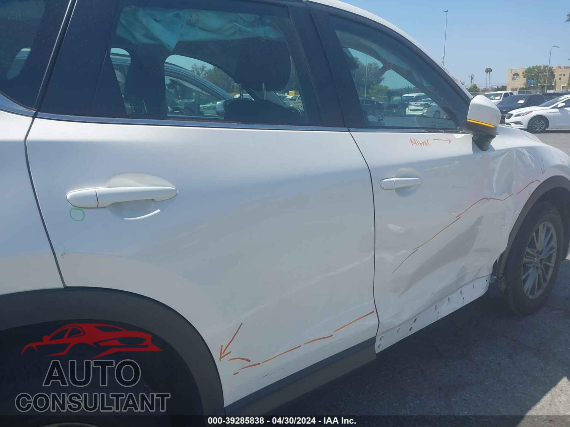 MAZDA CX-5 2018 - JM3KFABM5J0384220