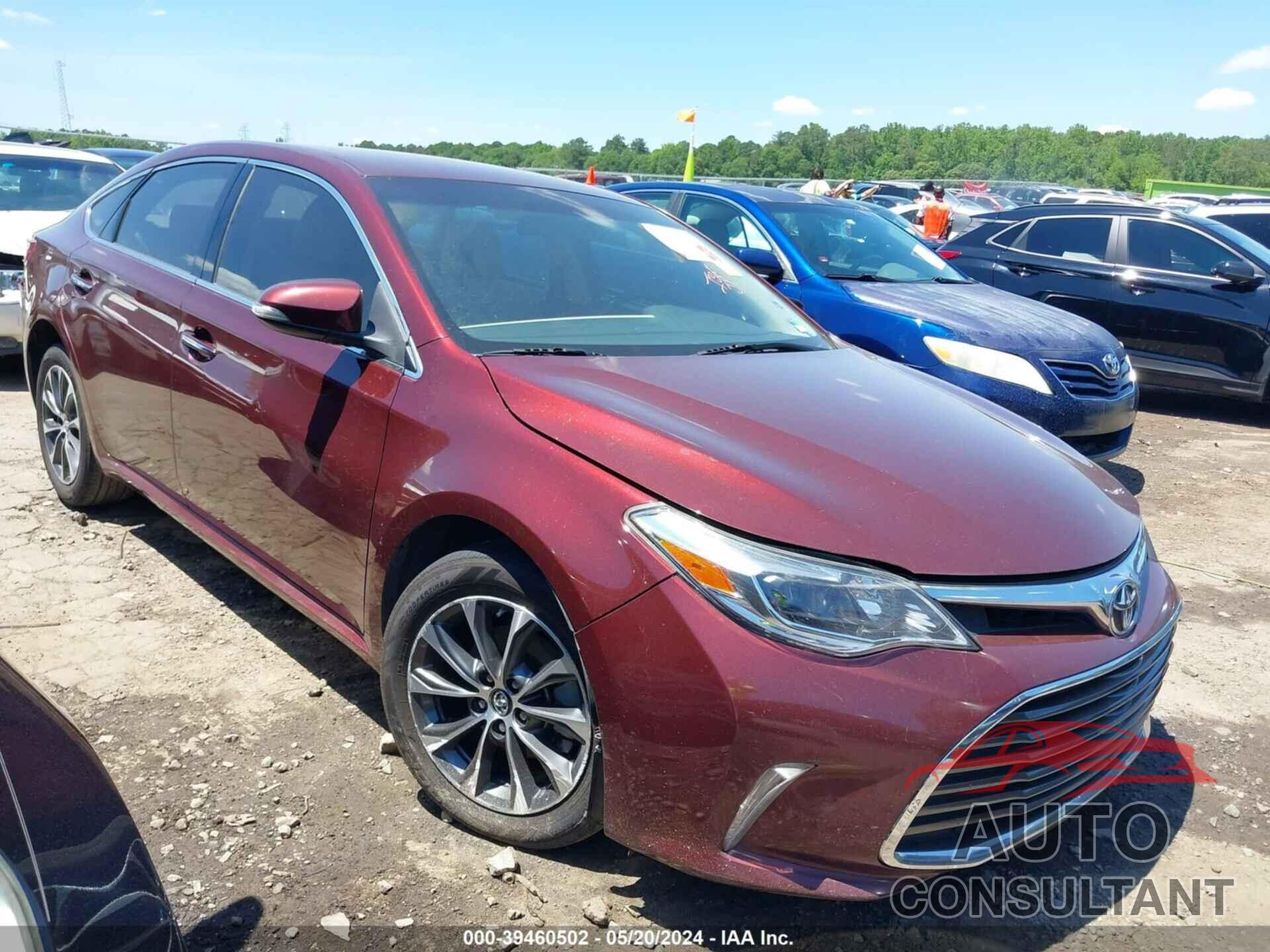 TOYOTA AVALON 2016 - 4T1BK1EB4GU224499