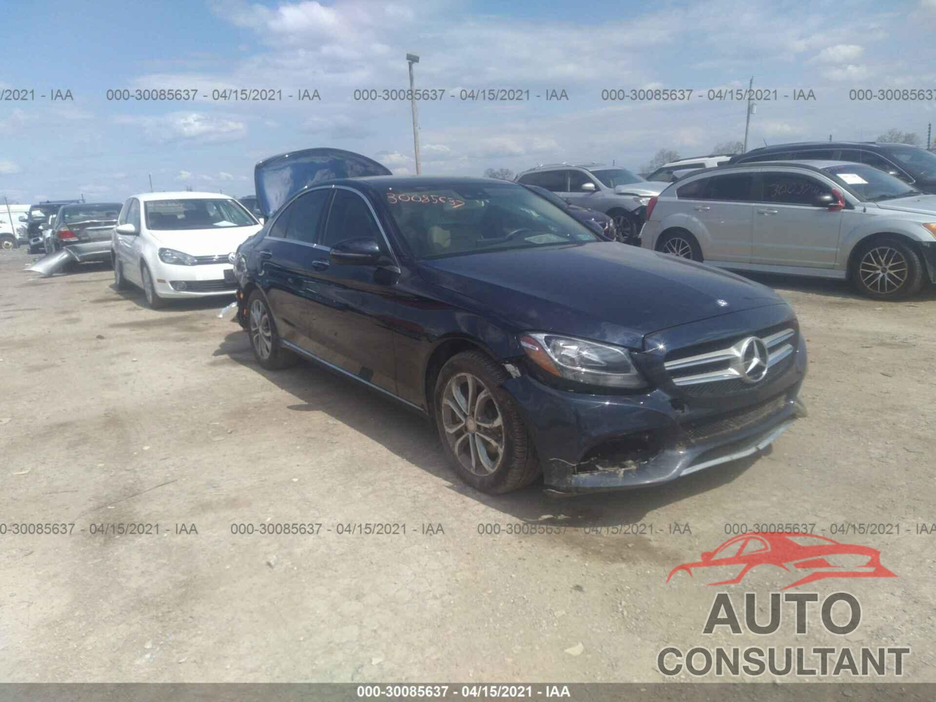 MERCEDES-BENZ C-CLASS 2017 - 55SWF4KB7HU192611