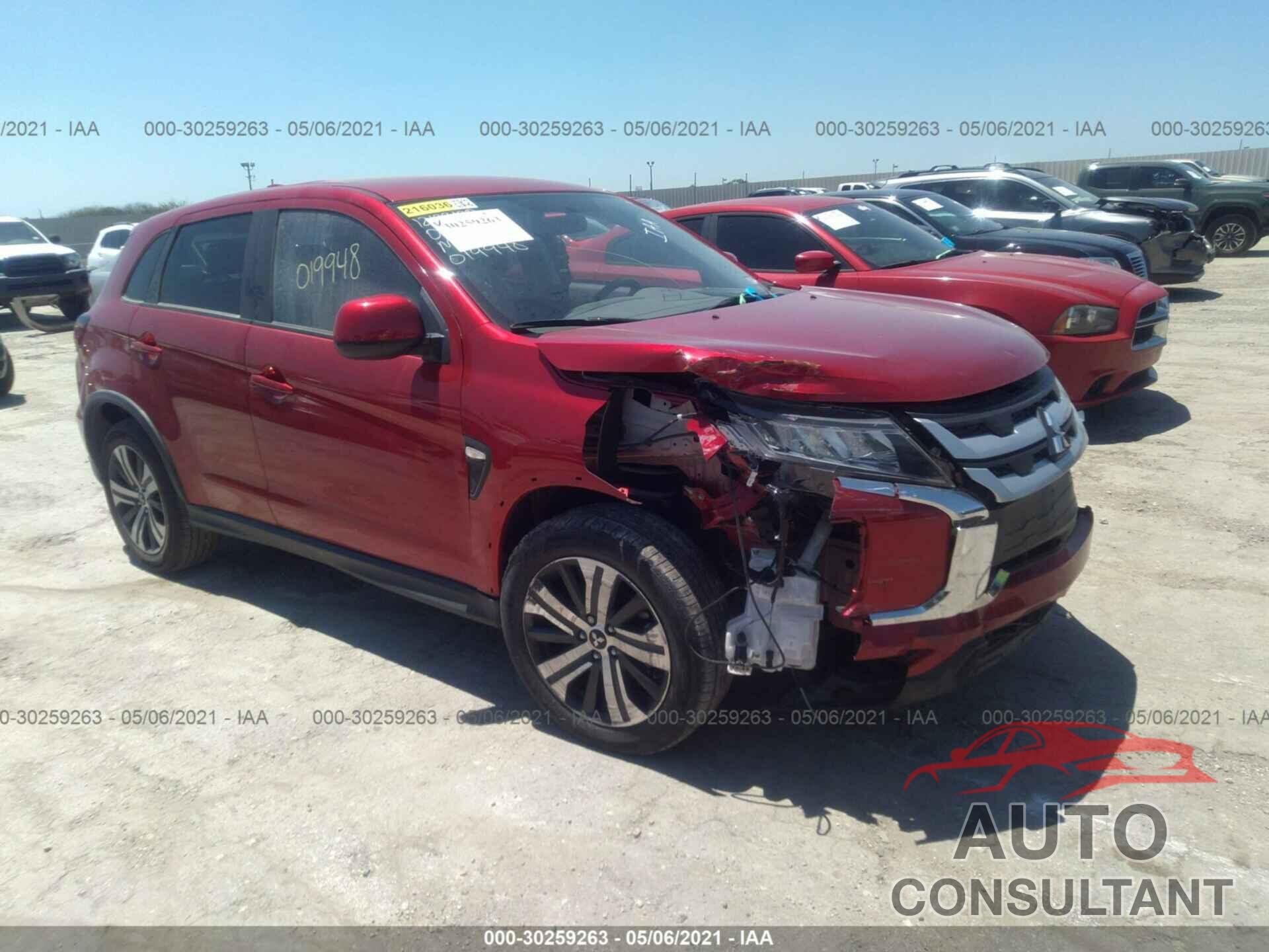 MITSUBISHI OUTLANDER SPORT 2020 - JA4AP3AU0LU019948