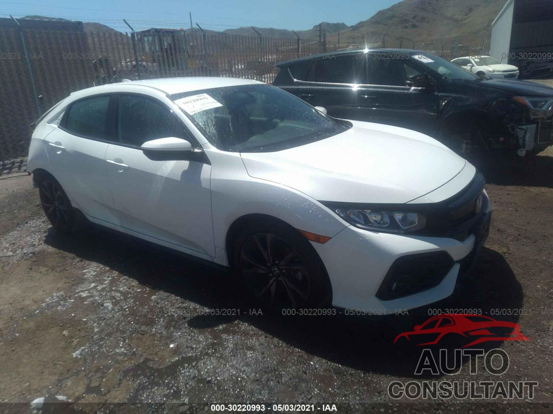 HONDA CIVIC HATCHBACK 2017 - SHHFK7H4XHU423913