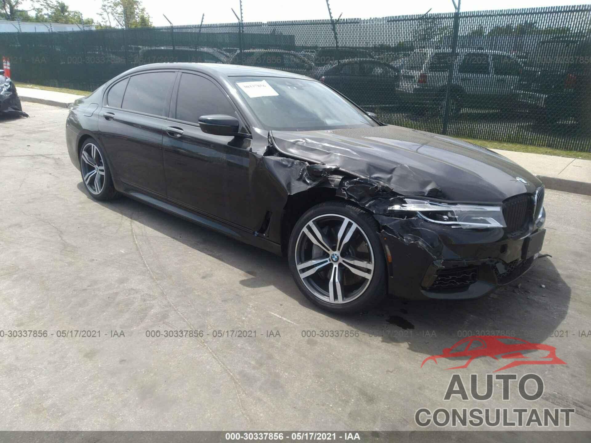 BMW 7 SERIES 2016 - WBA7F2C56GG417556