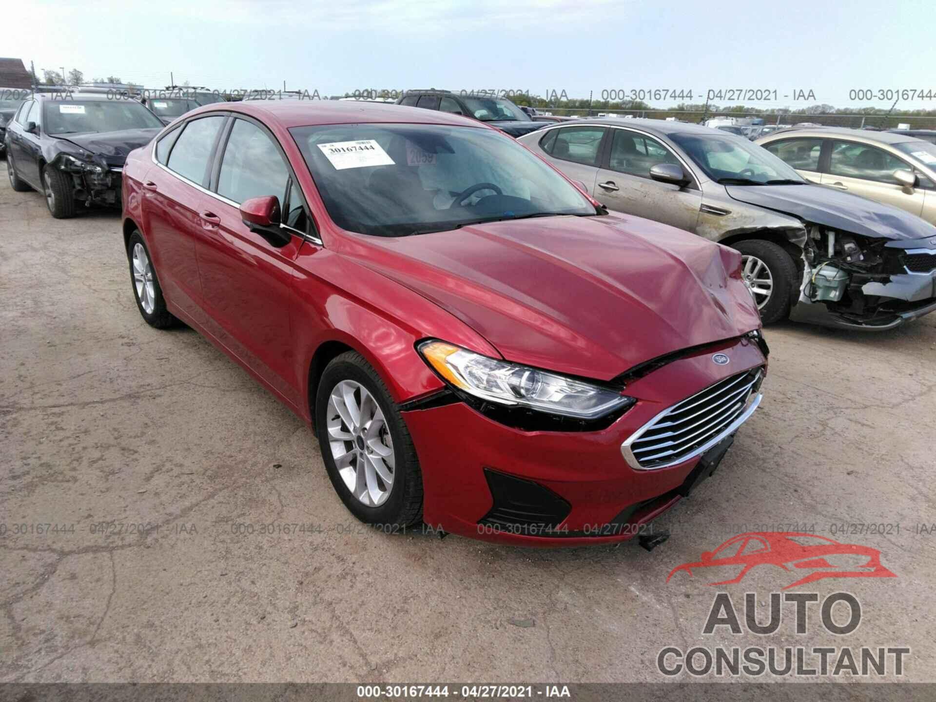FORD FUSION 2020 - 3FA6P0HD3LR123136