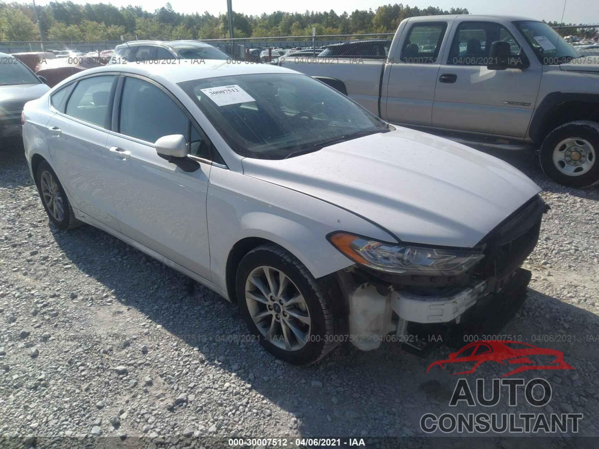 FORD FUSION 2017 - 3FA6P0H73HR355625