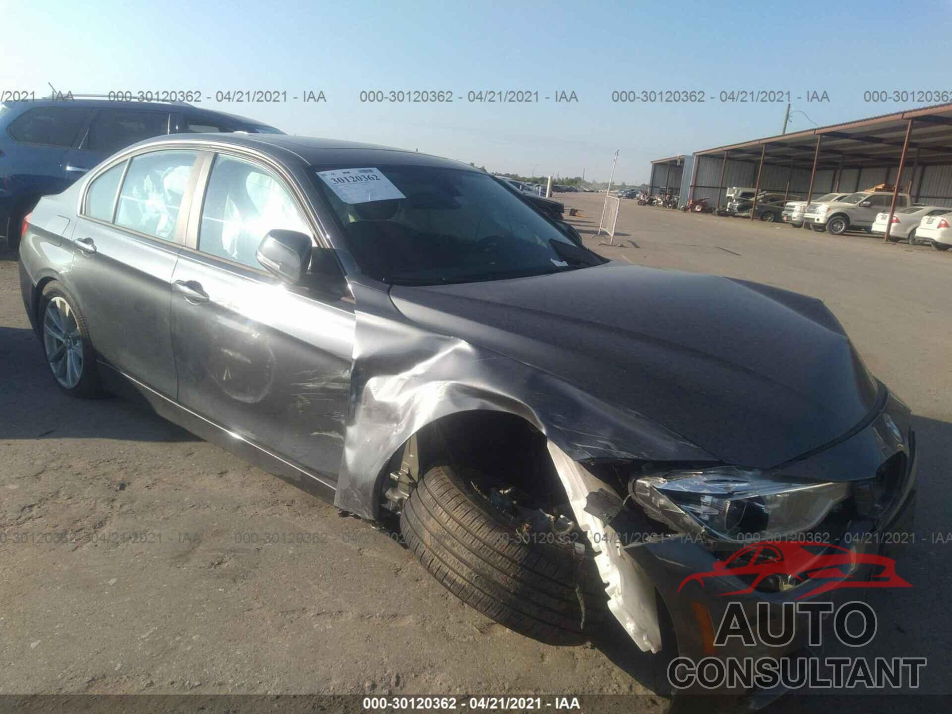 BMW 3 SERIES 2018 - WBA8A3C57JA499865