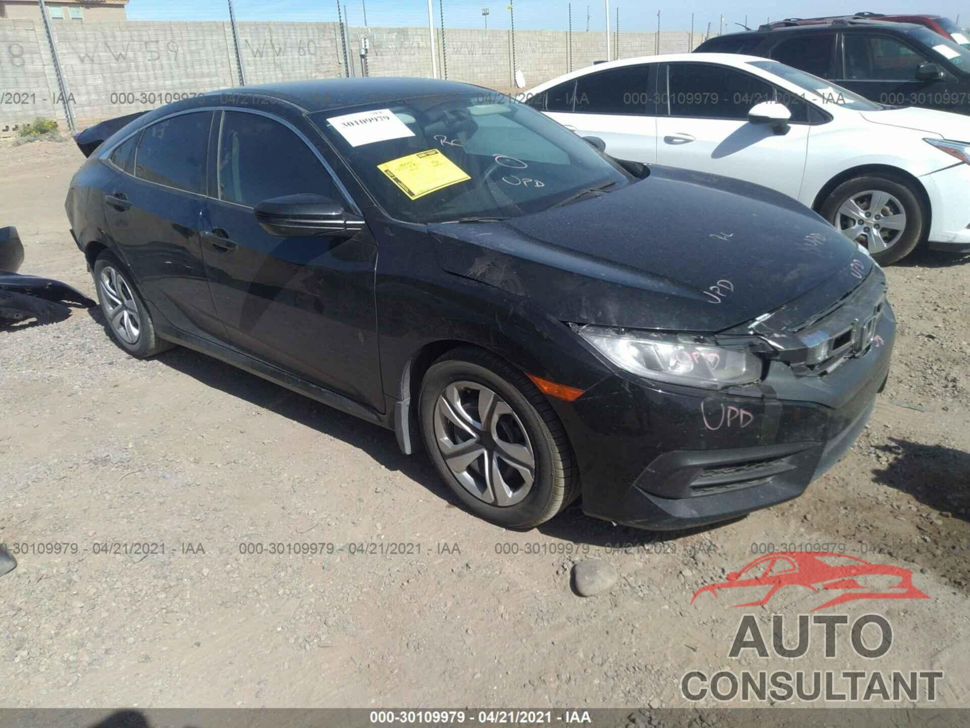 HONDA CIVIC SEDAN 2017 - 19XFC2F56HE074414