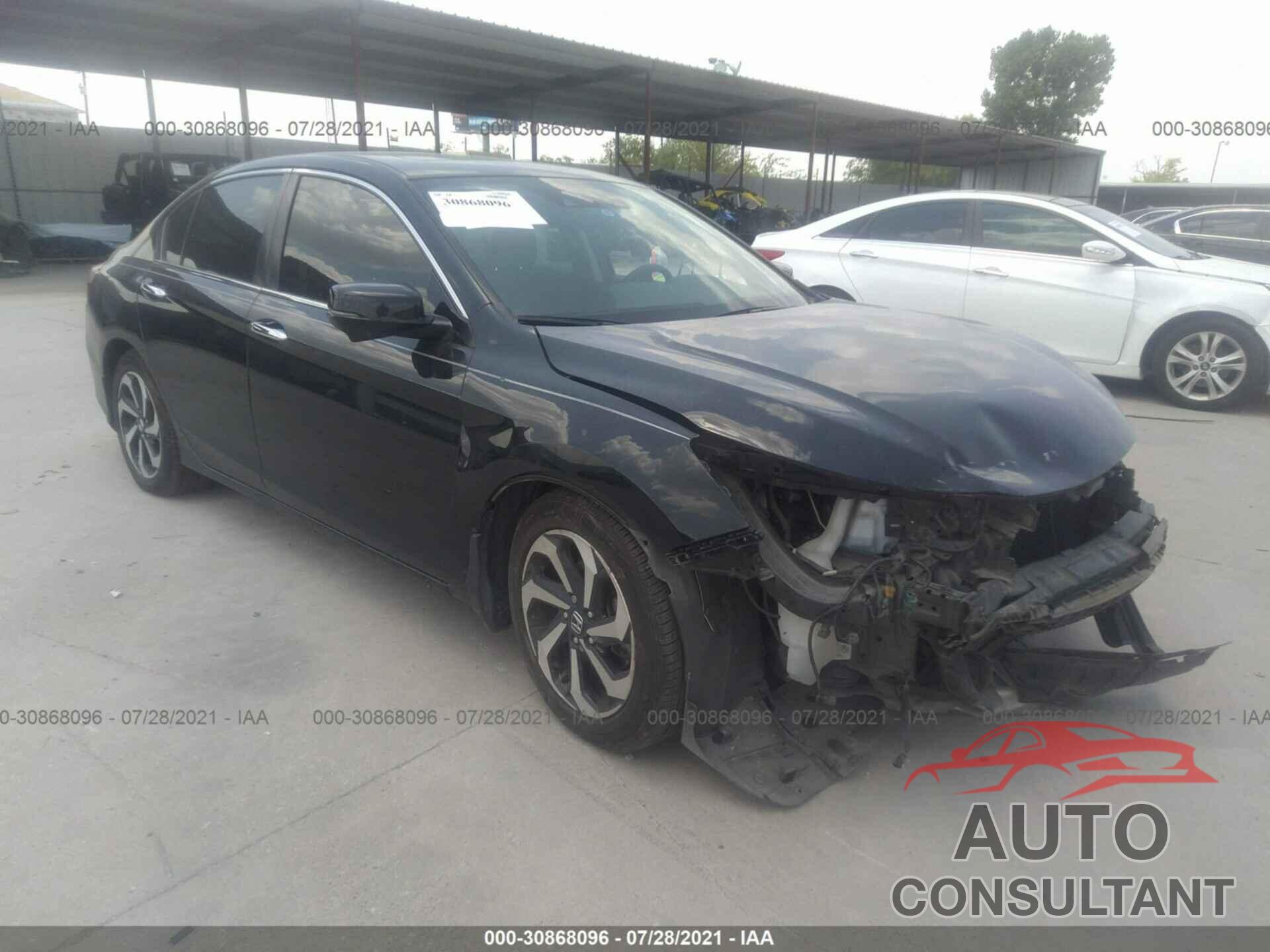 HONDA ACCORD SEDAN 2016 - 1HGCR2F0XGA076353