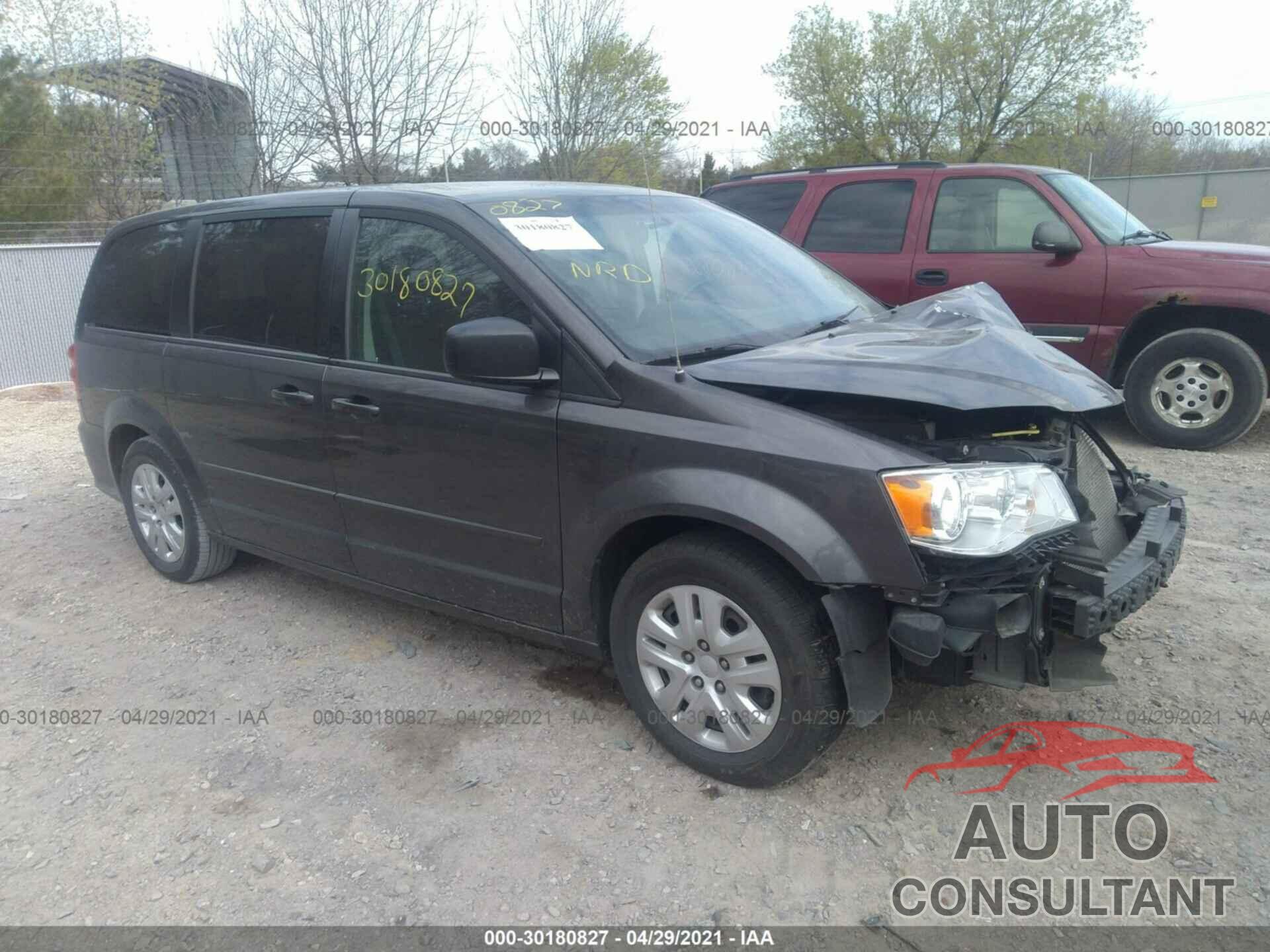 DODGE GRAND CARAVAN 2016 - 2C4RDGBG1GR256047