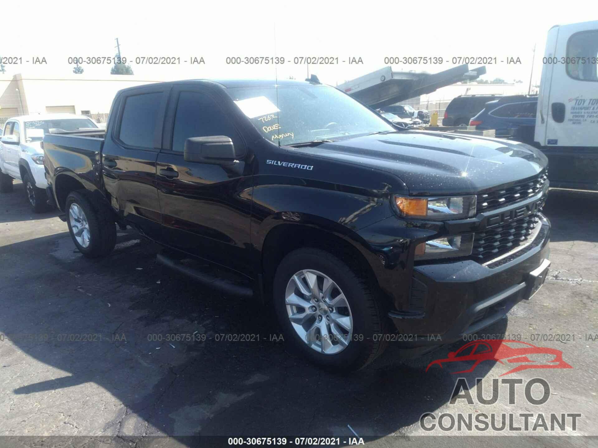 CHEVROLET SILVERADO 1500 2021 - 1GCPWBEK4MZ228054
