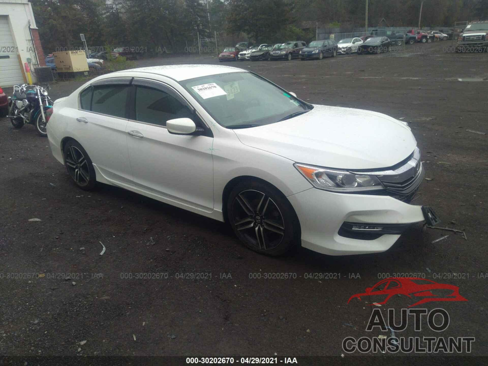 HONDA ACCORD SEDAN 2016 - 1HGCR2F53GA160347