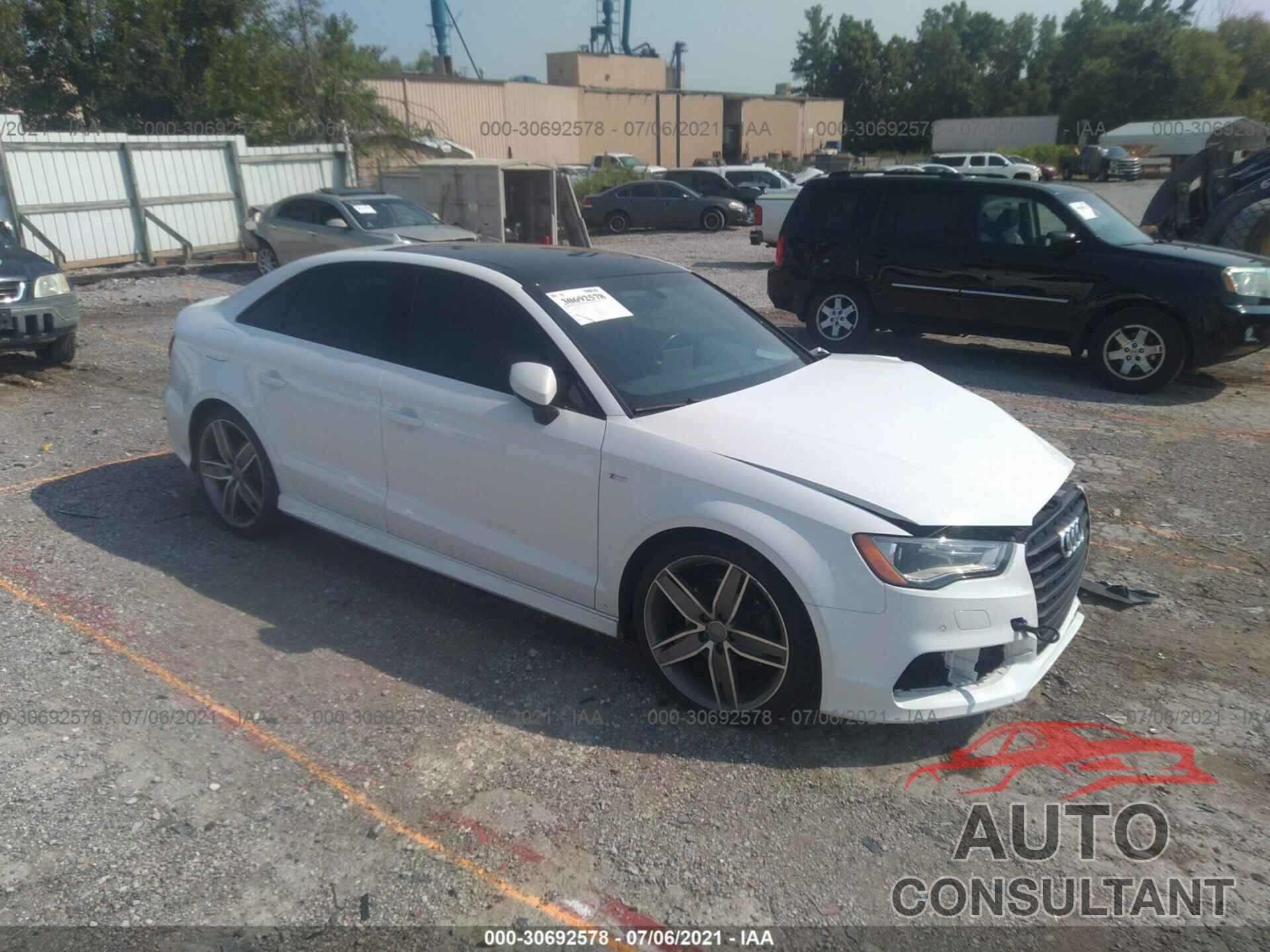 AUDI A3 2016 - WAUA7GFF7G1070701