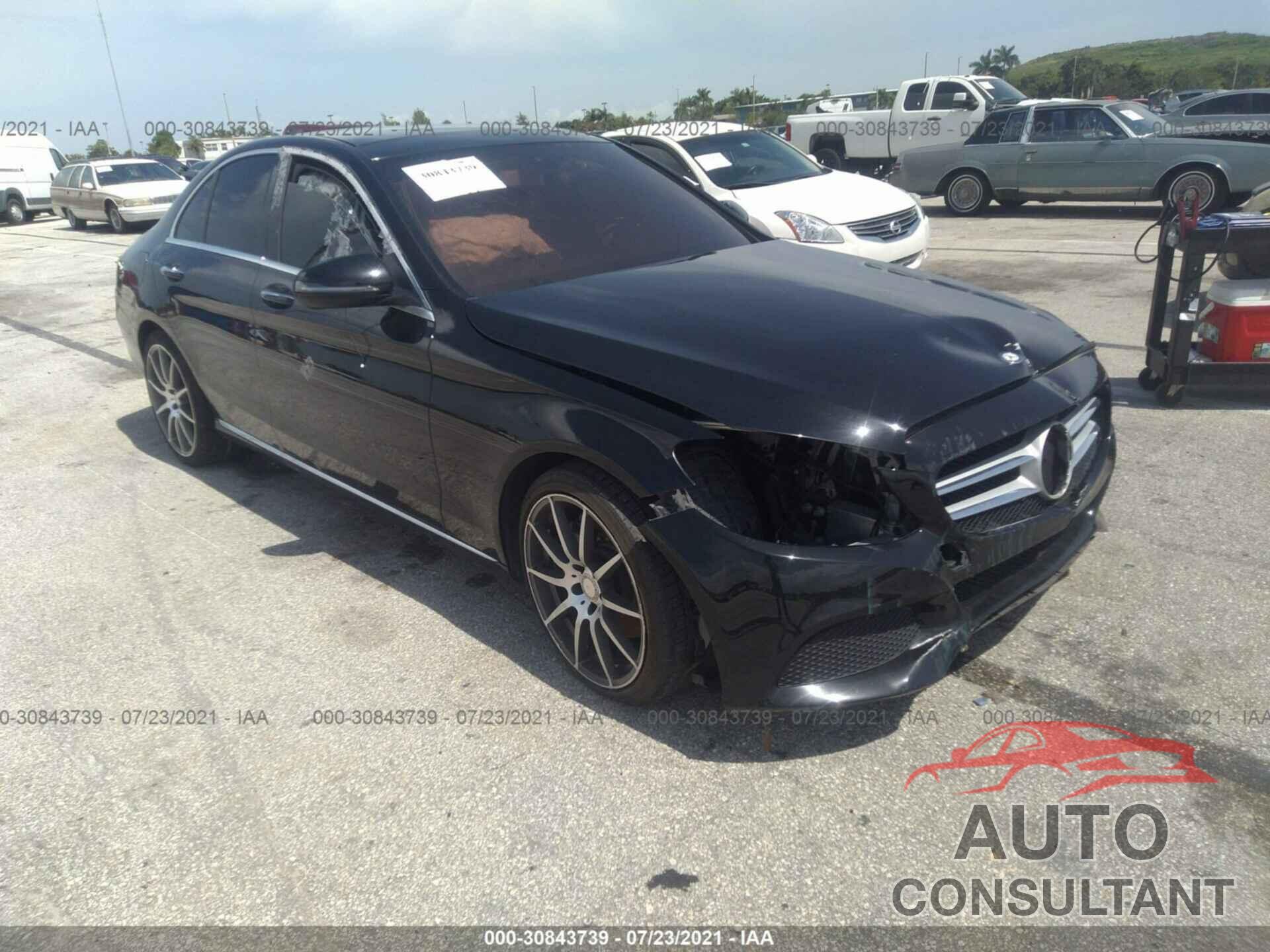 MERCEDES-BENZ C-CLASS 2016 - 55SWF4JB7GU164663
