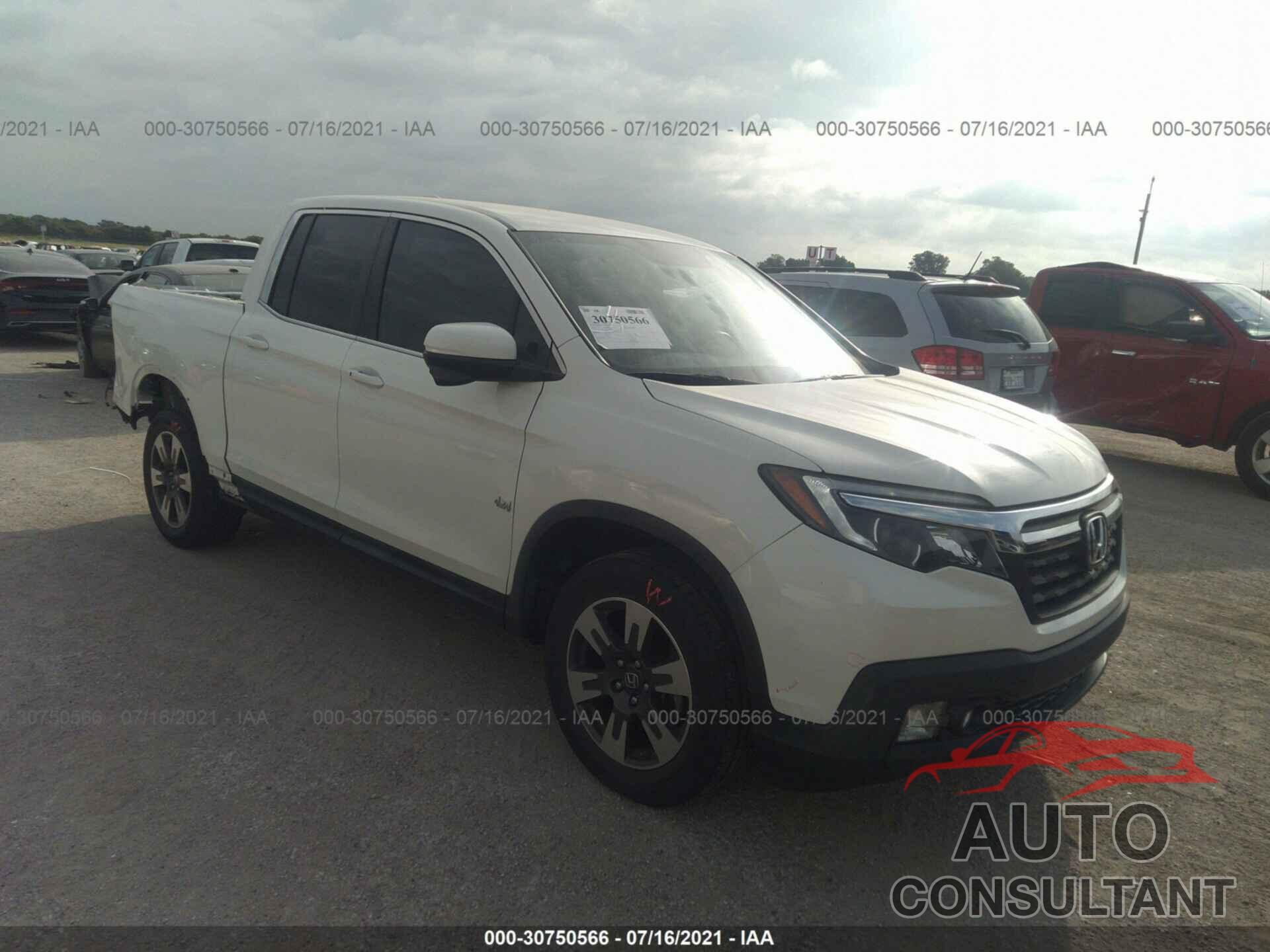 HONDA RIDGELINE 2017 - 5FPYK3F61HB030512