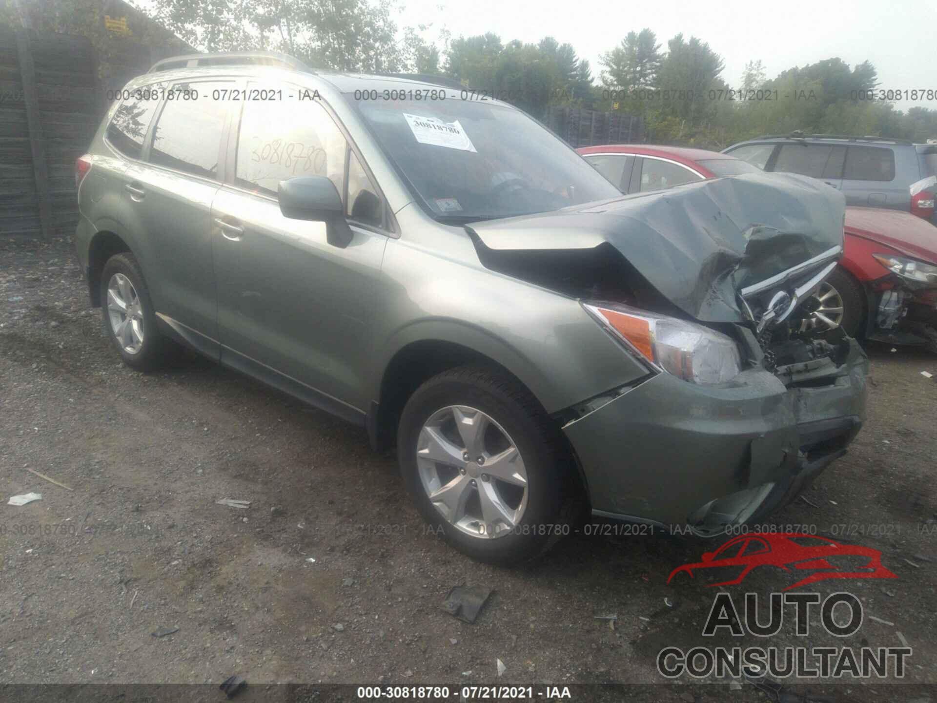 SUBARU FORESTER 2016 - JF2SJADC6GH481577
