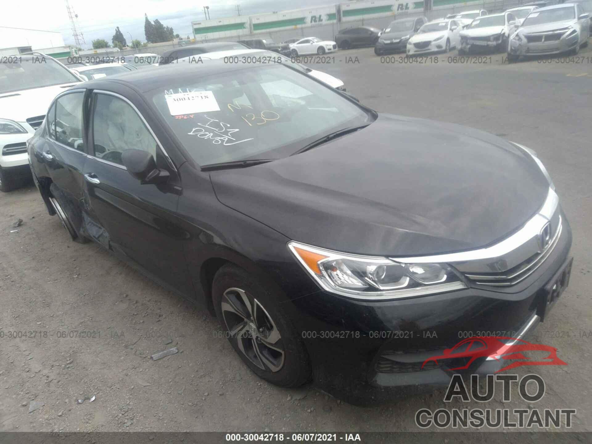 HONDA ACCORD SEDAN 2017 - 1HGCR2F39HA278743