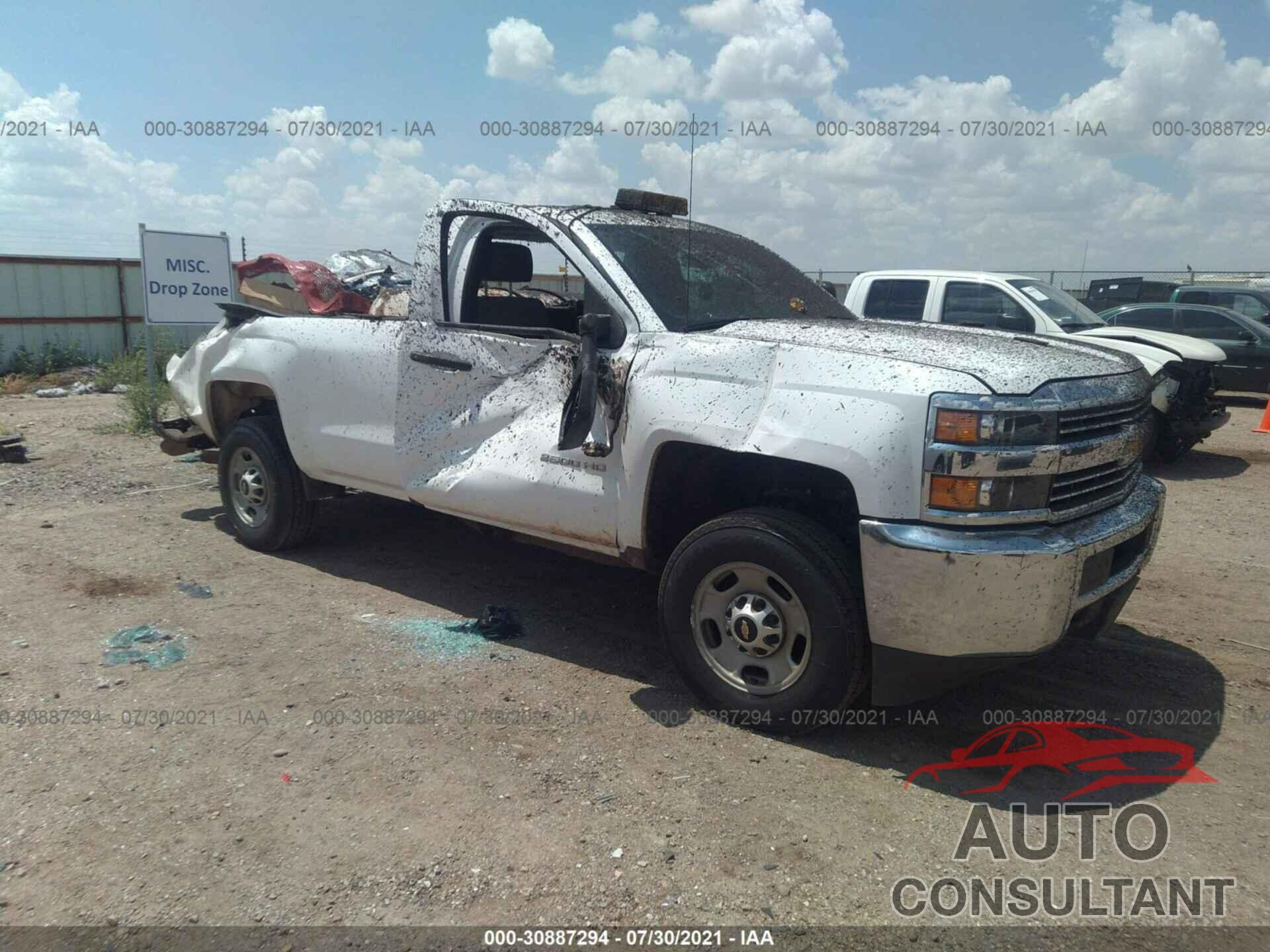 CHEVROLET SILVERADO 2500HD 2016 - 1GC0KUEG6GZ214228