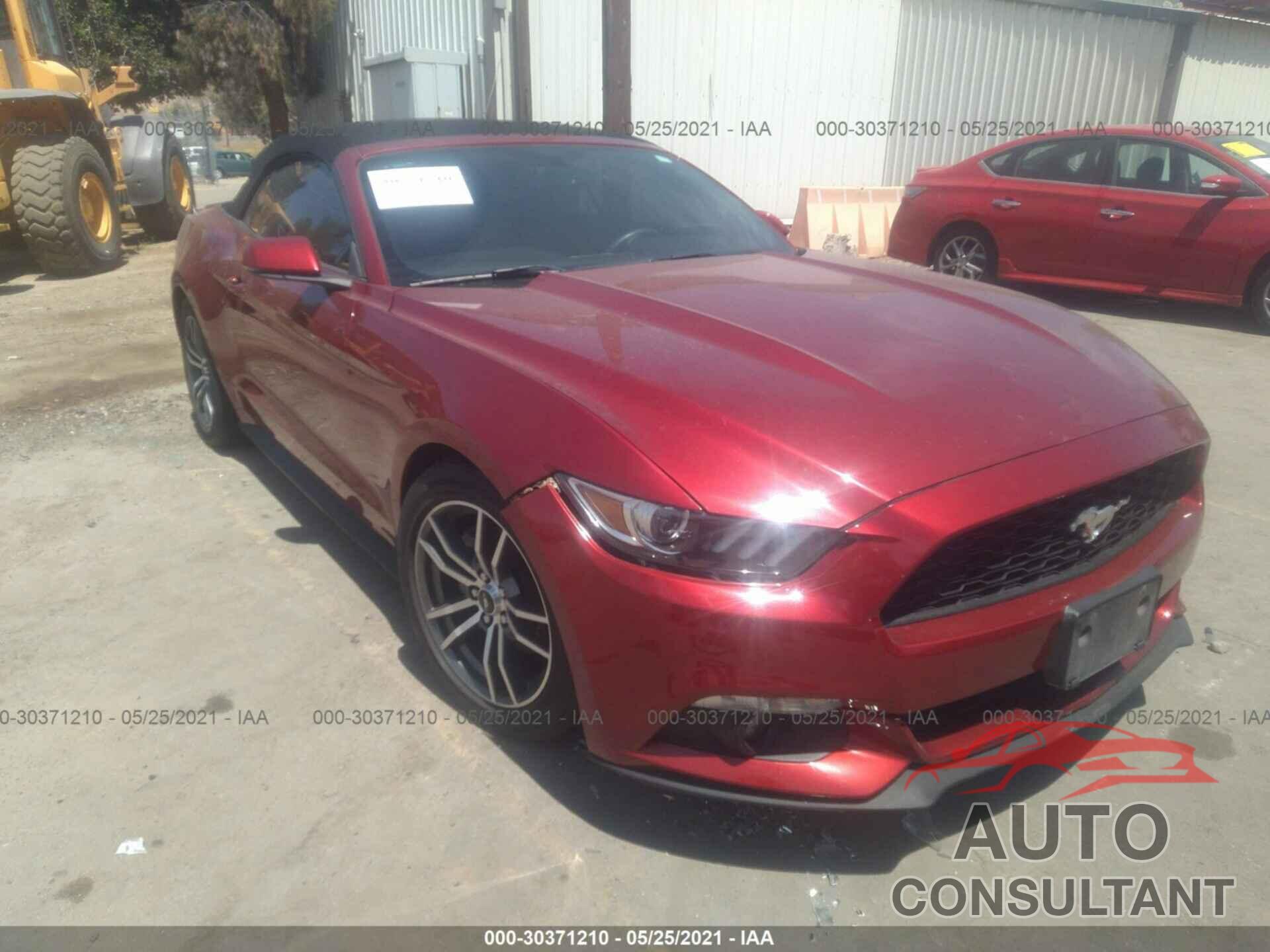 FORD MUSTANG 2016 - 1FATP8UH8G5285122