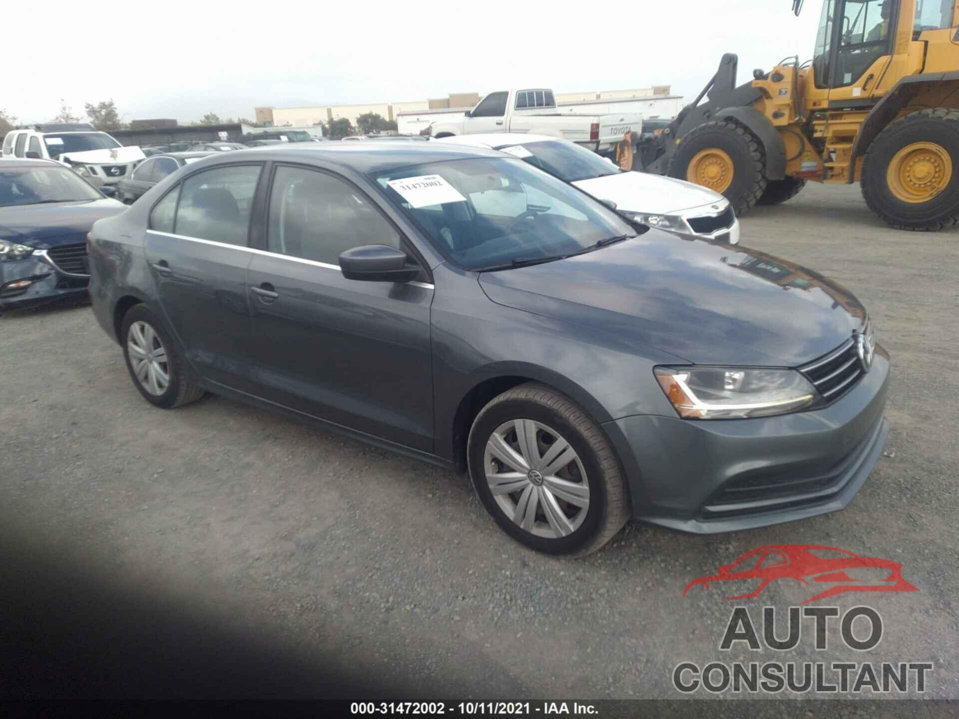 VOLKSWAGEN JETTA 2017 - 3VW2B7AJ6HM328984