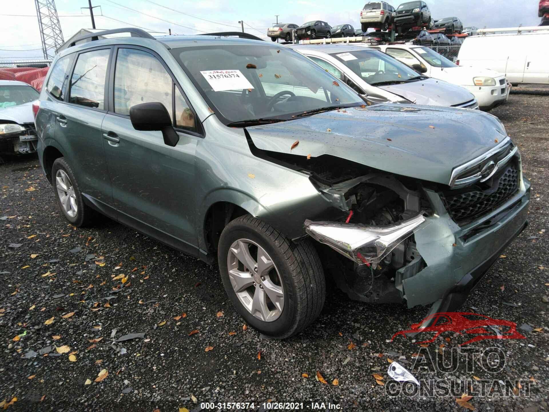 SUBARU FORESTER 2016 - JF2SJABCXGH492097
