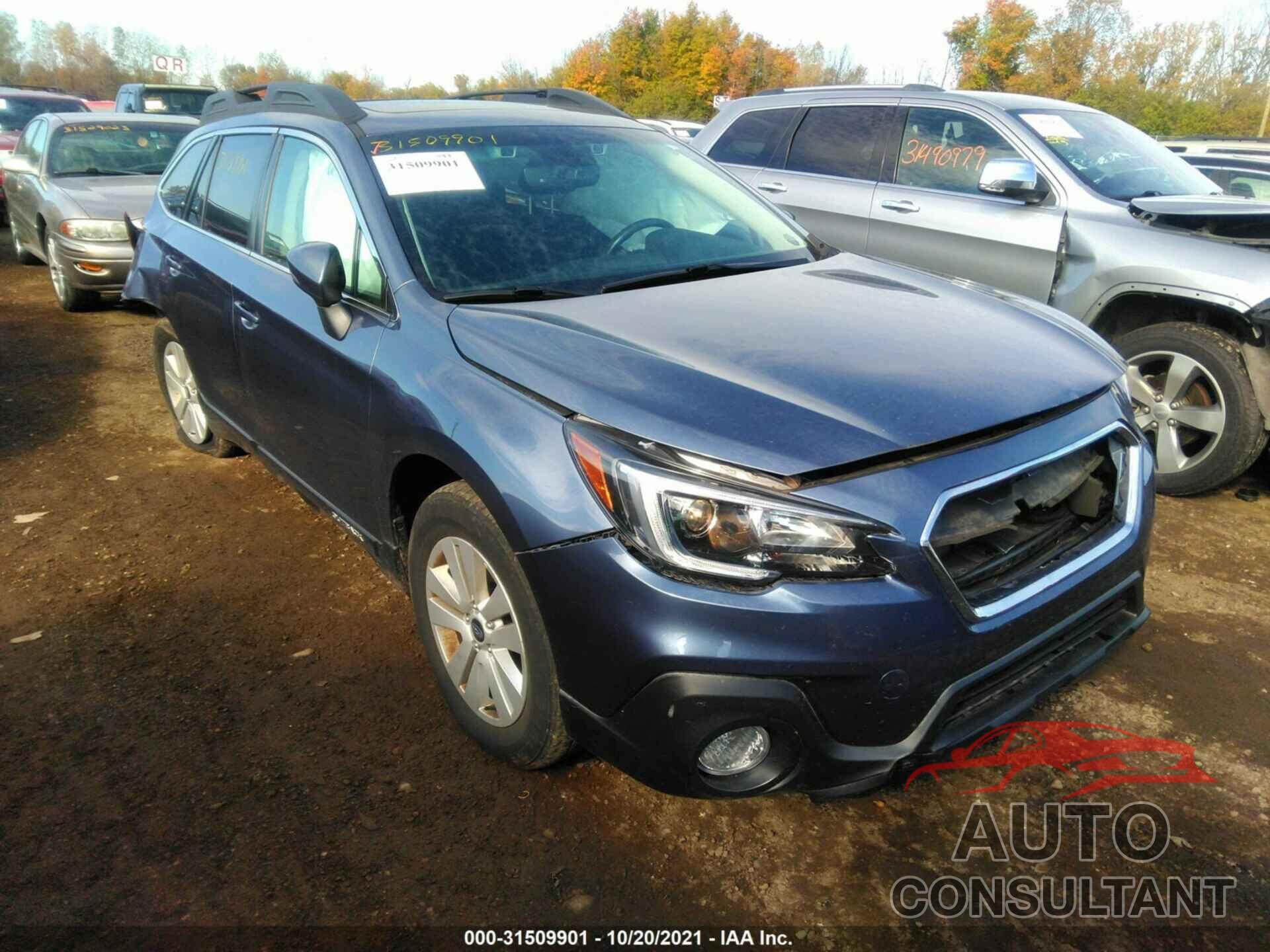 SUBARU OUTBACK 2018 - 4S4BSAHC8J3318404