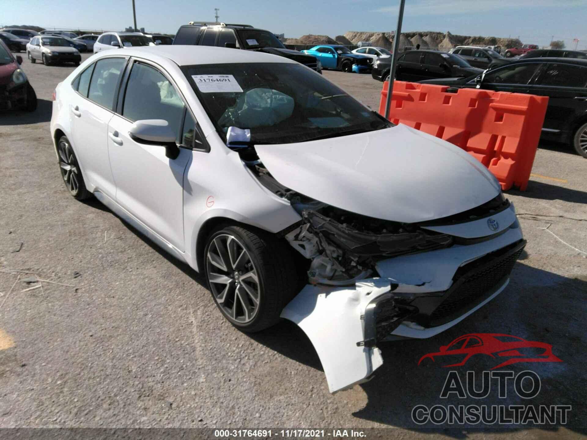 TOYOTA COROLLA 2021 - JTDS4MCE1MJ074216