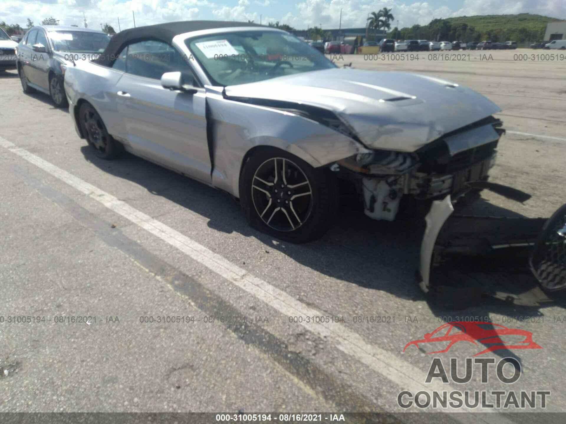 FORD MUSTANG 2019 - 1FATP8UHXK5181837