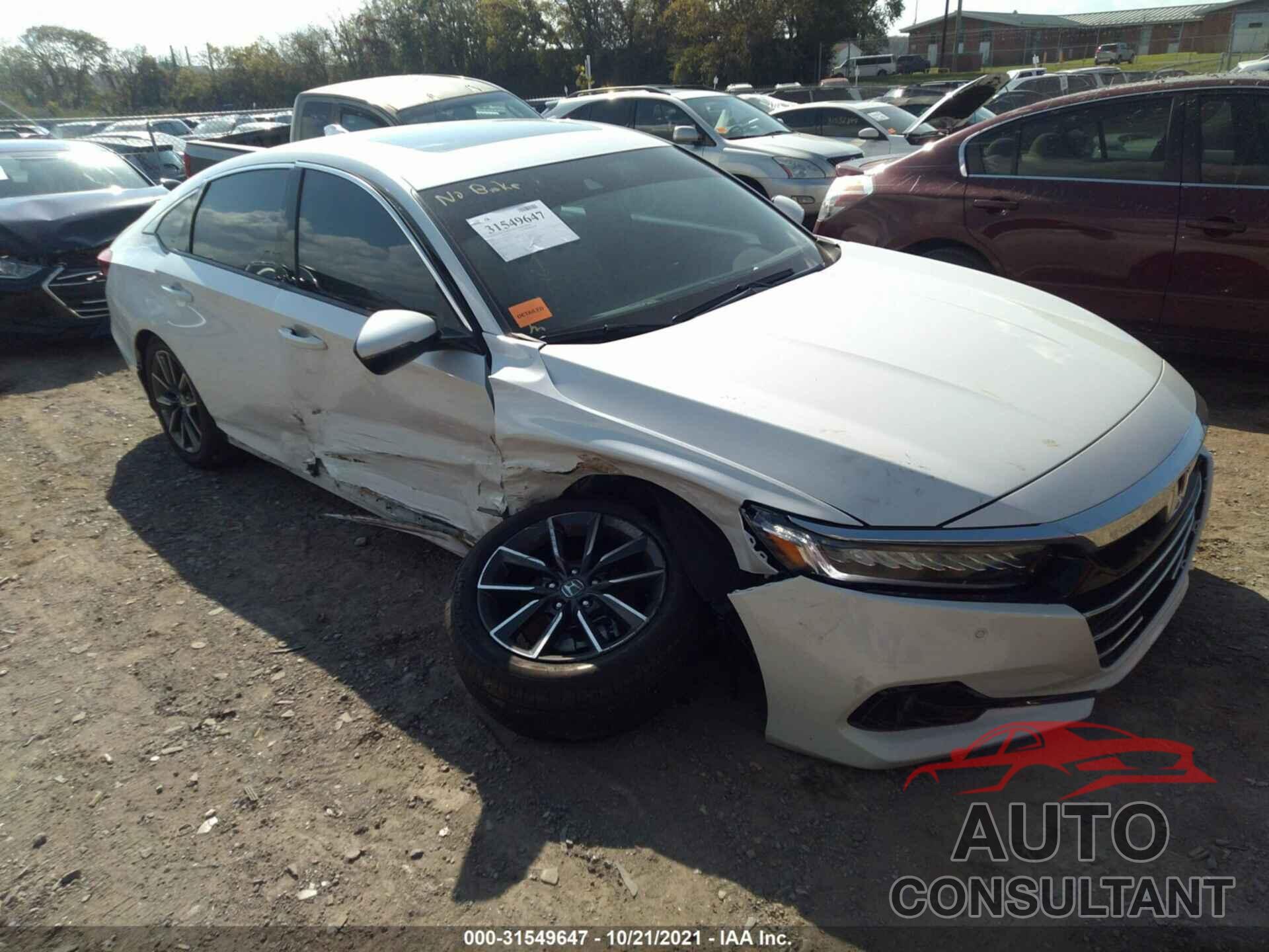 HONDA ACCORD SEDAN 2021 - 1HGCV1F57MA062231
