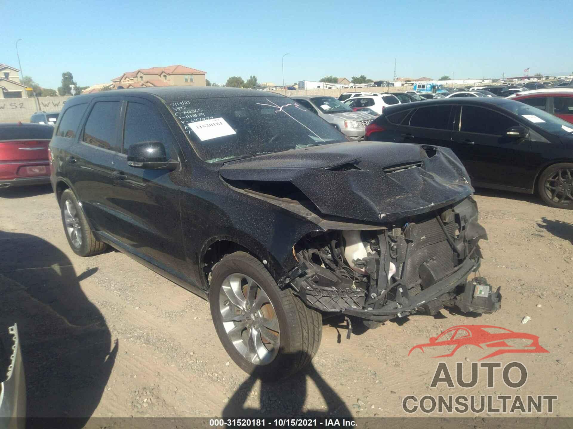 DODGE DURANGO 2019 - 1C4SDJCT7KC647909