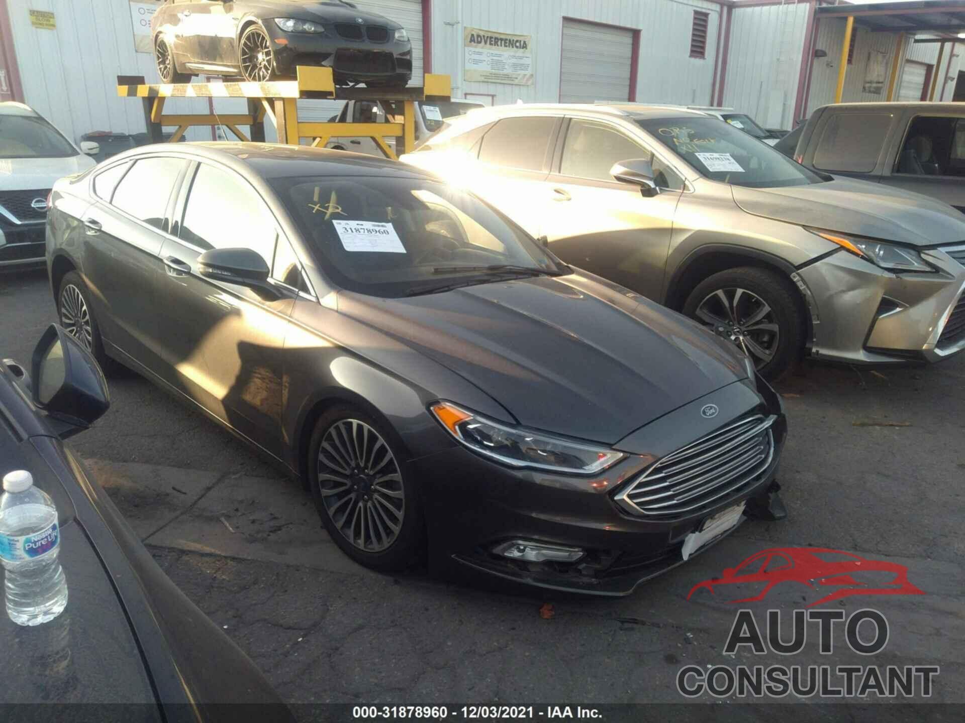 FORD FUSION ENERGI 2017 - 3FA6P0SU3HR354313