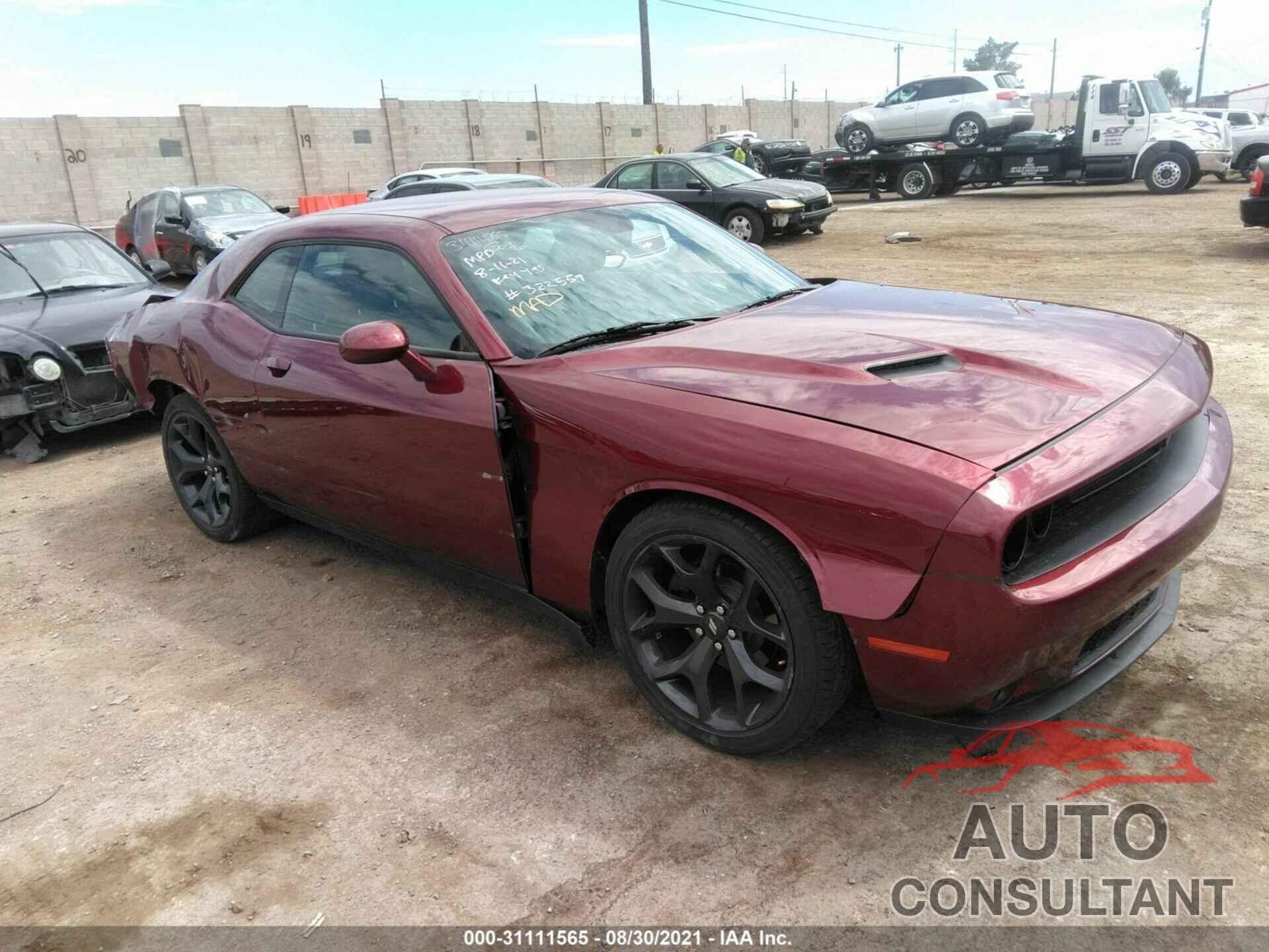 DODGE CHALLENGER 2020 - 2C3CDZAG8LH236434