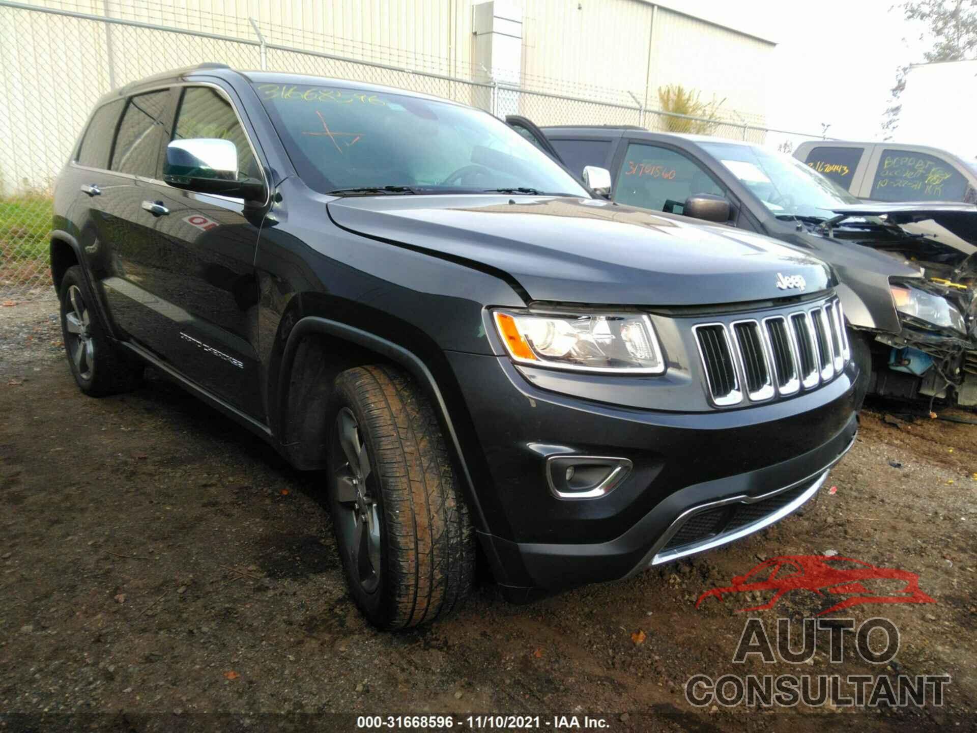 JEEP GRAND CHEROKEE 2016 - 1C4RJFBG4GC388604