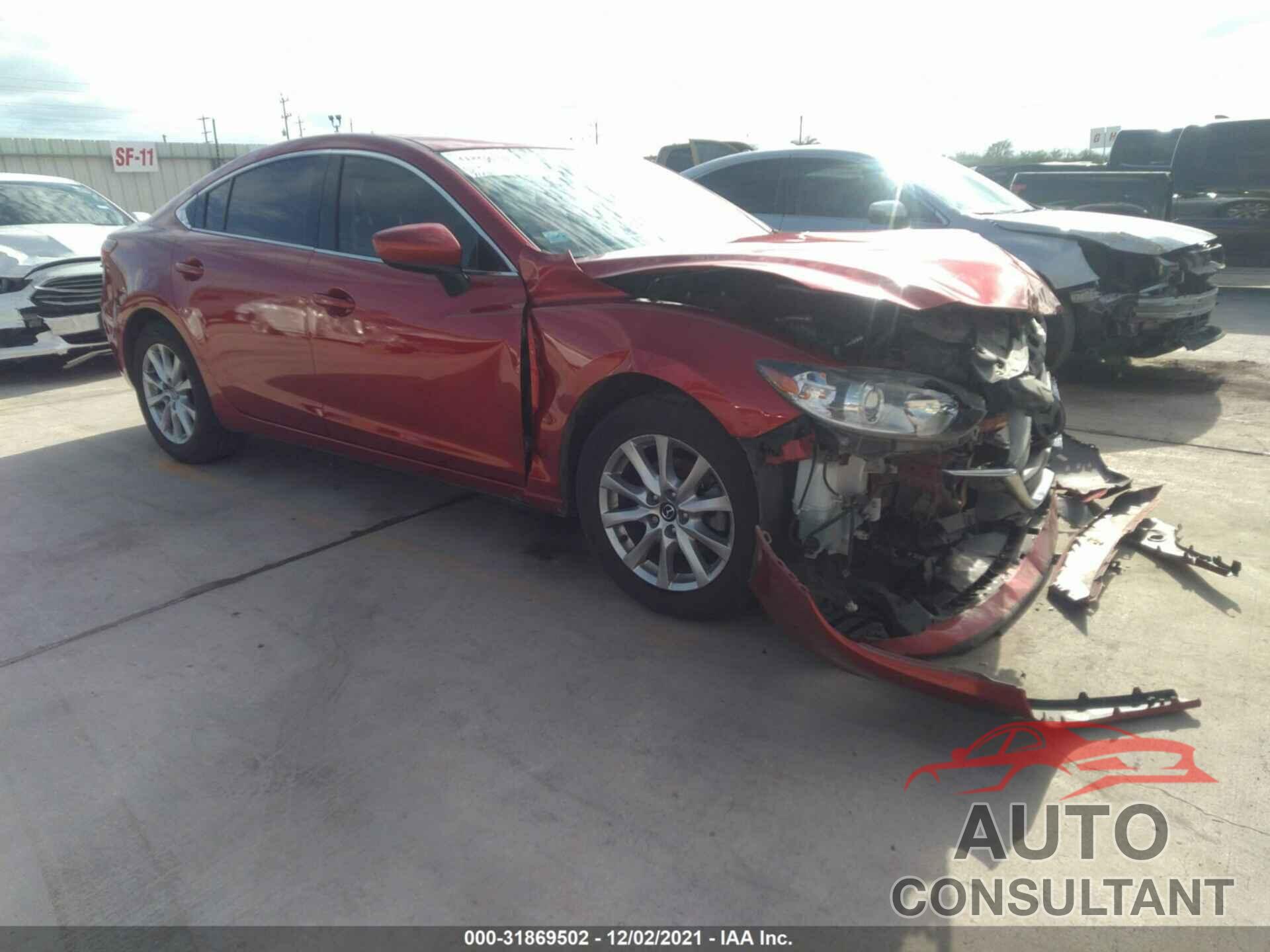 MAZDA MAZDA6 2016 - JM1GJ1U53G1451080