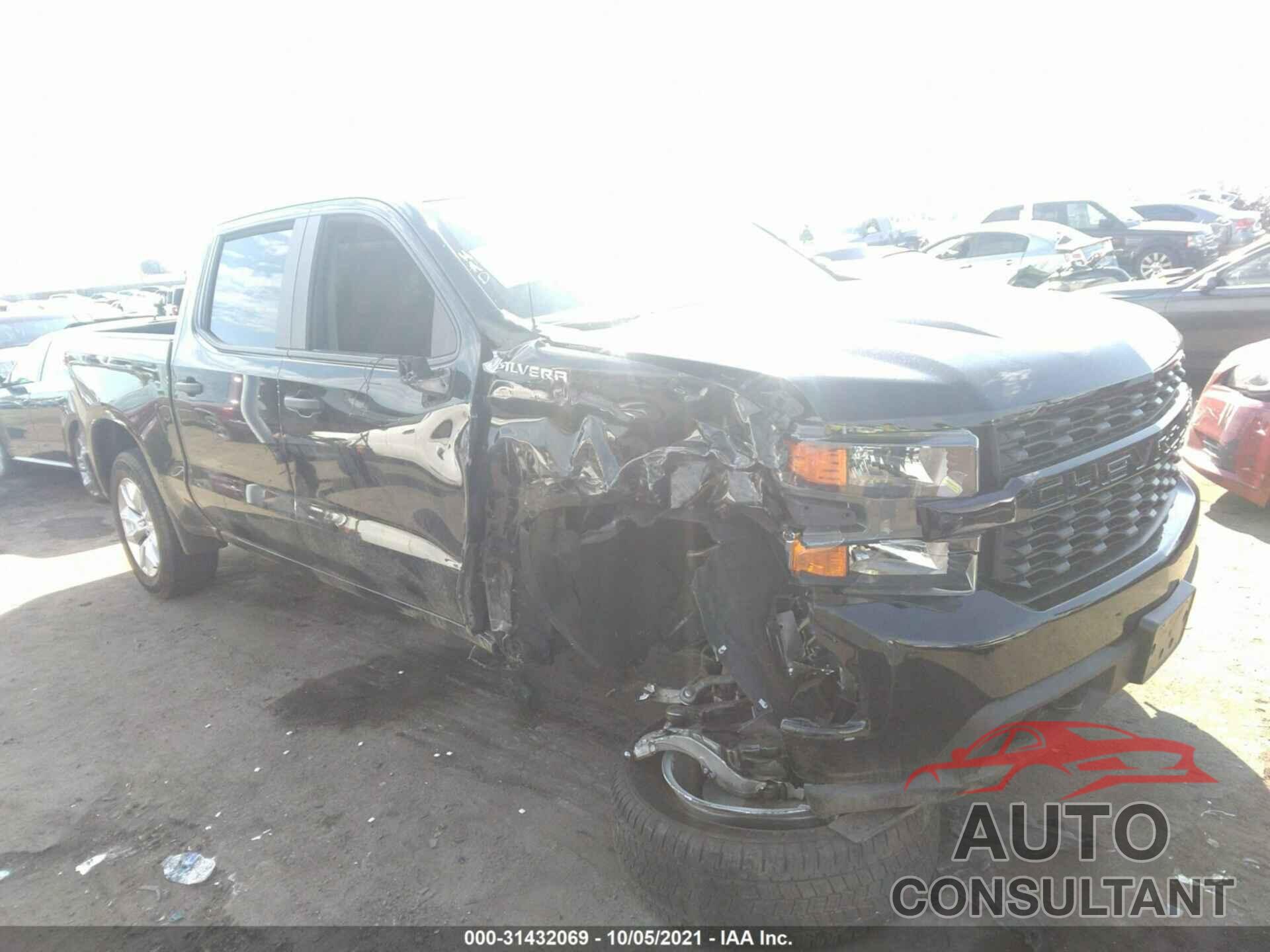 CHEVROLET SILVERADO 1500 2021 - 1GCPWBEK6MZ228282