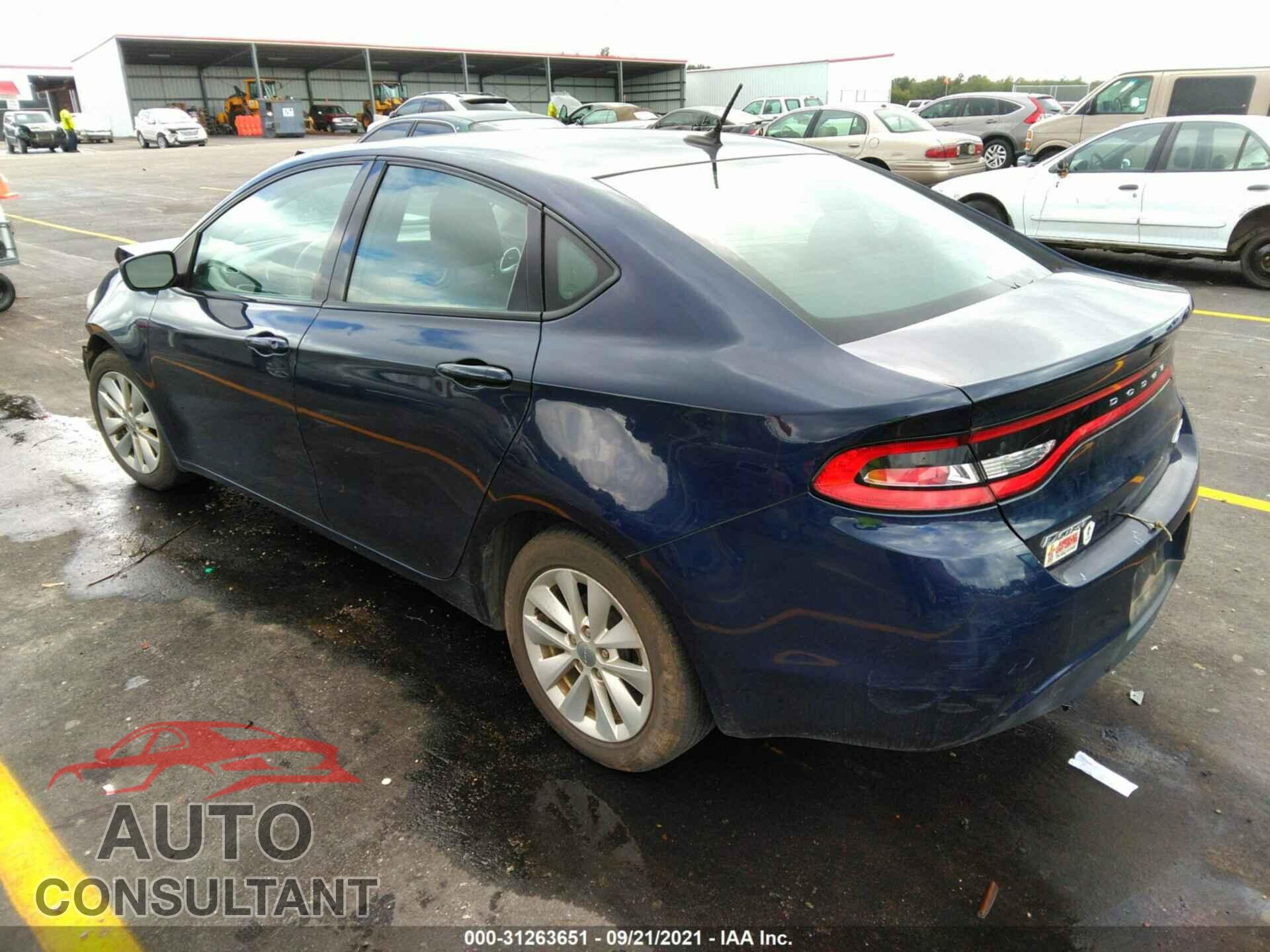 DODGE DART 2016 - 1C3CDFDH1GD517366