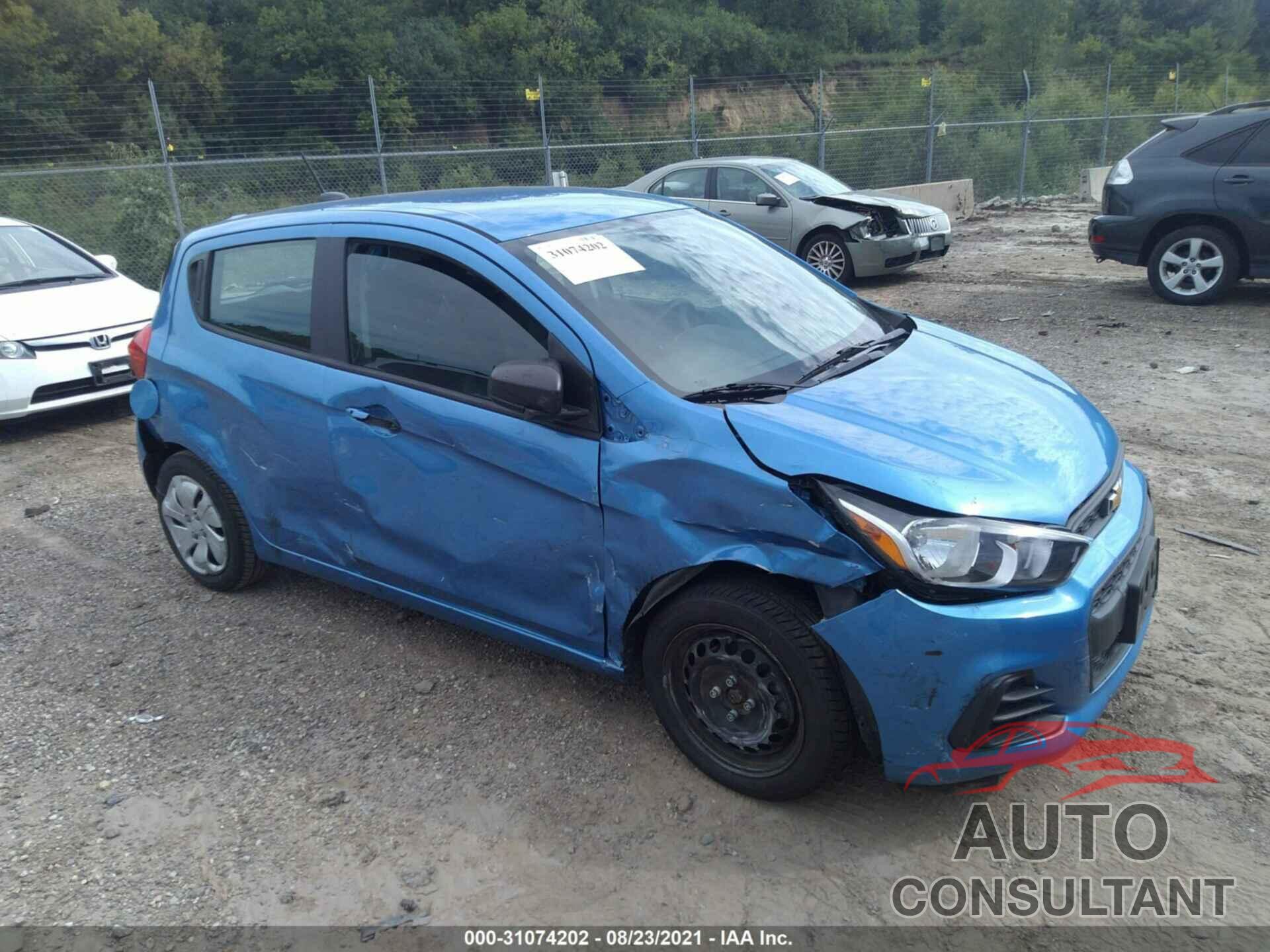CHEVROLET SPARK 2017 - KL8CB6SA8HC742794