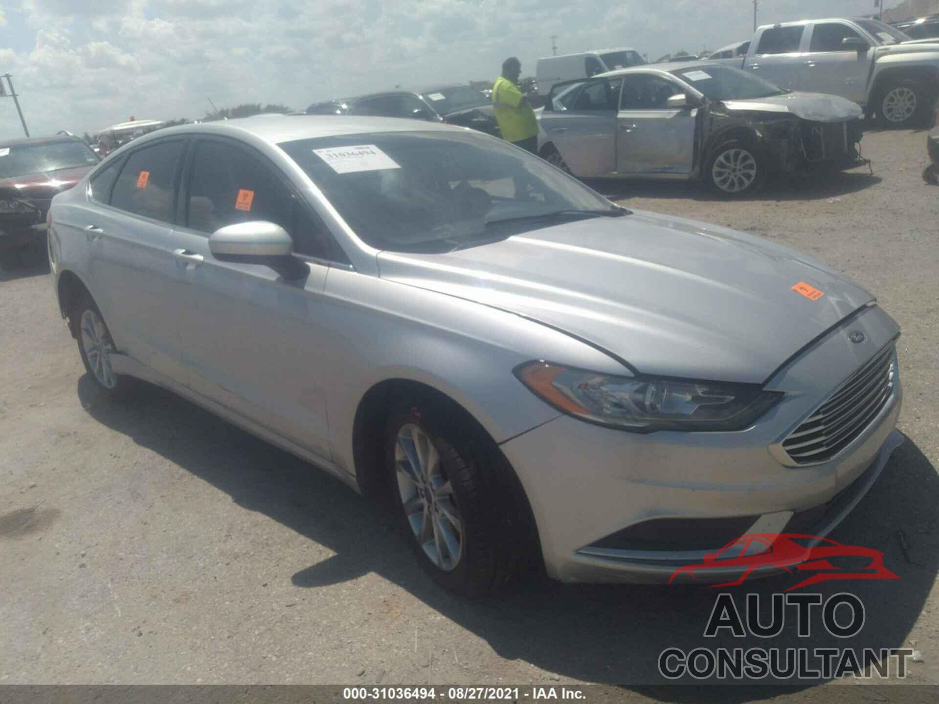 FORD FUSION 2017 - 3FA6P0H76HR160070