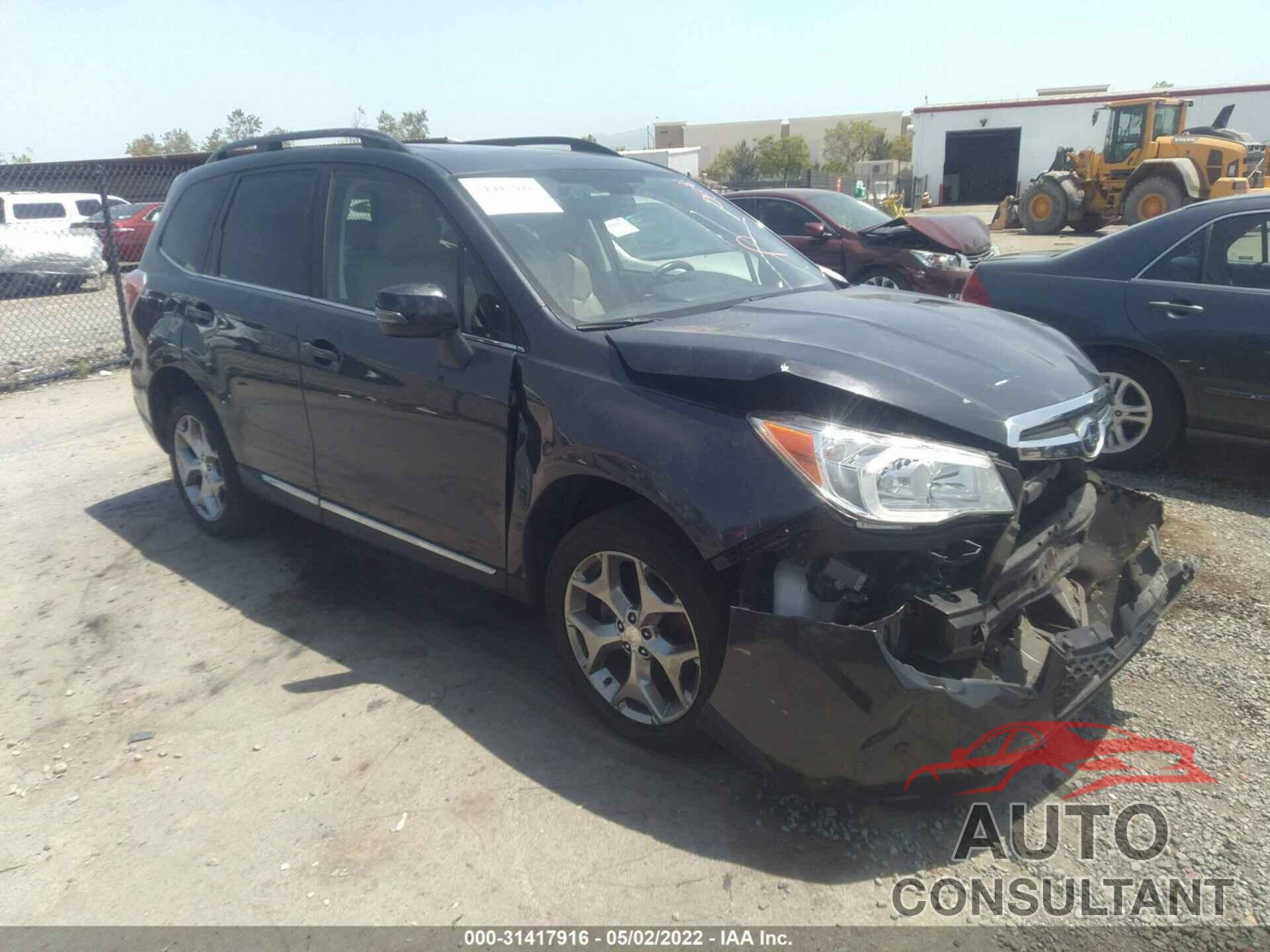 SUBARU FORESTER 2016 - JF2SJAXC7GH544116