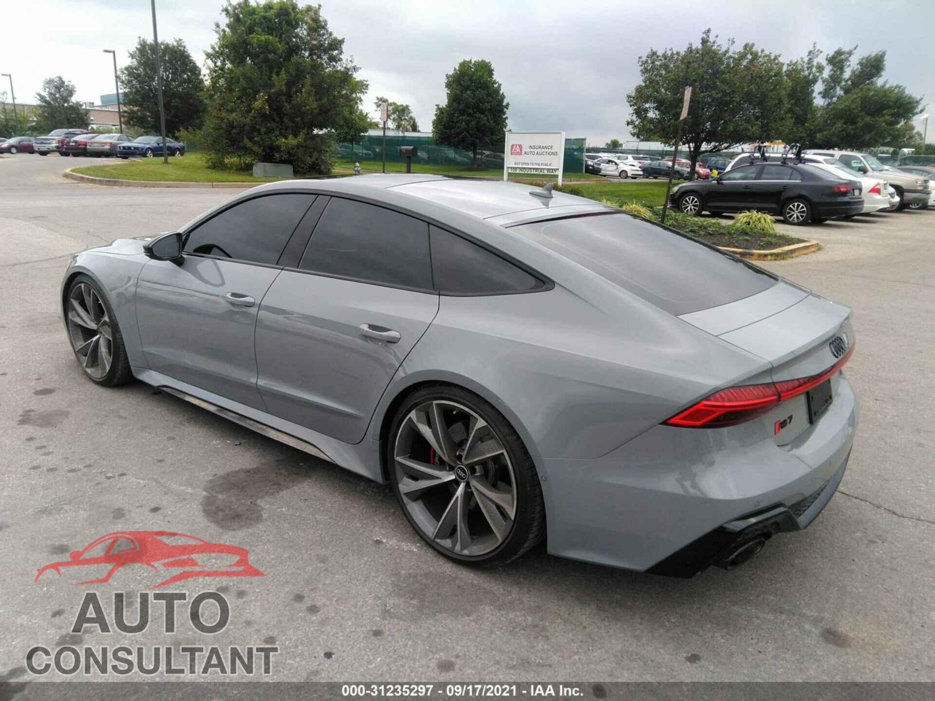 AUDI RS 7 2021 - WUAPCBF24MN908618