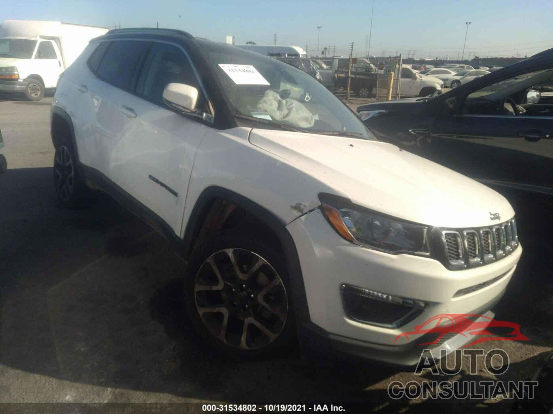 JEEP COMPASS 2017 - 3C4NJDCBXHT681788