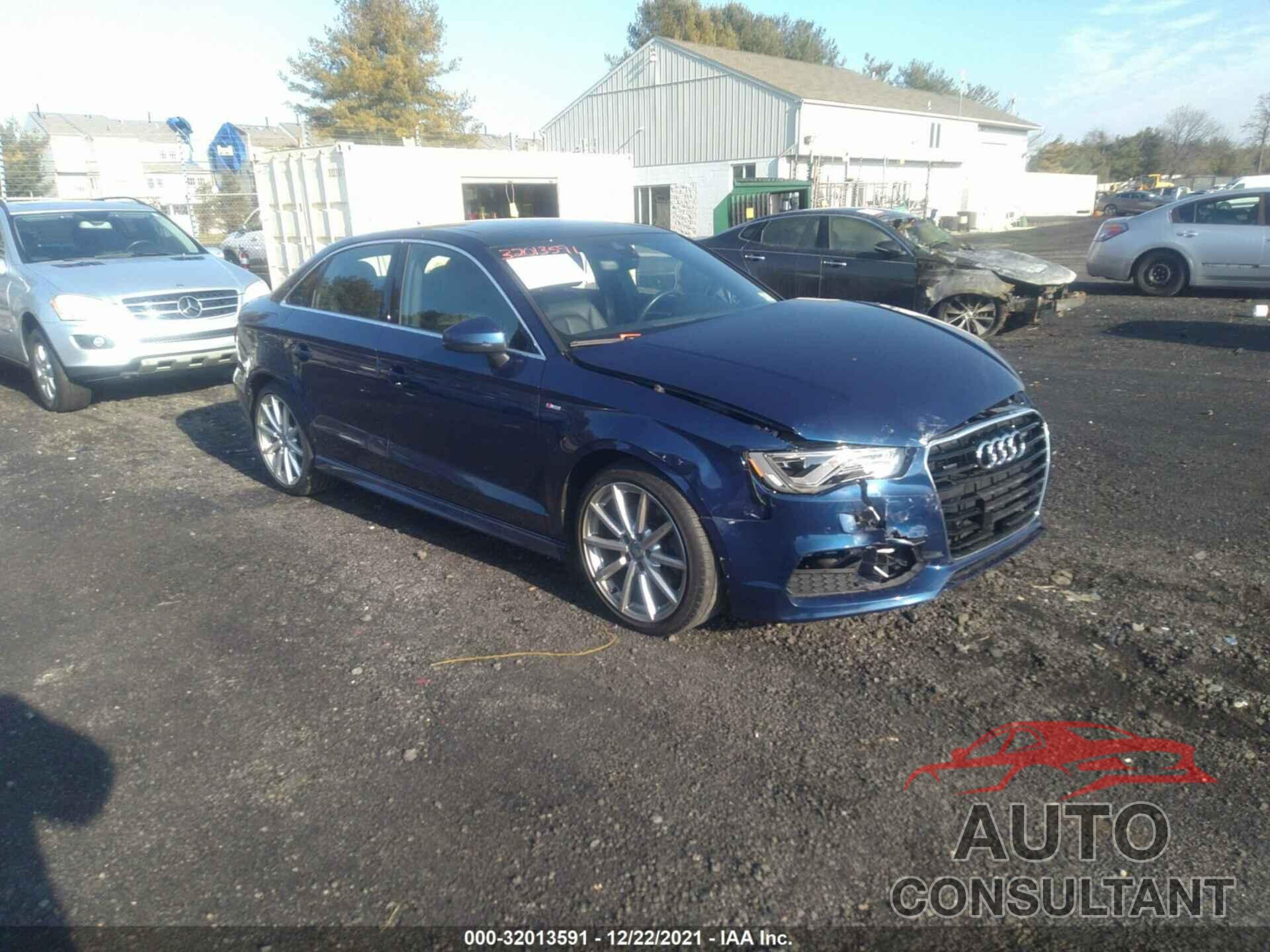 AUDI A3 2016 - WAUK8GFFXG1071438