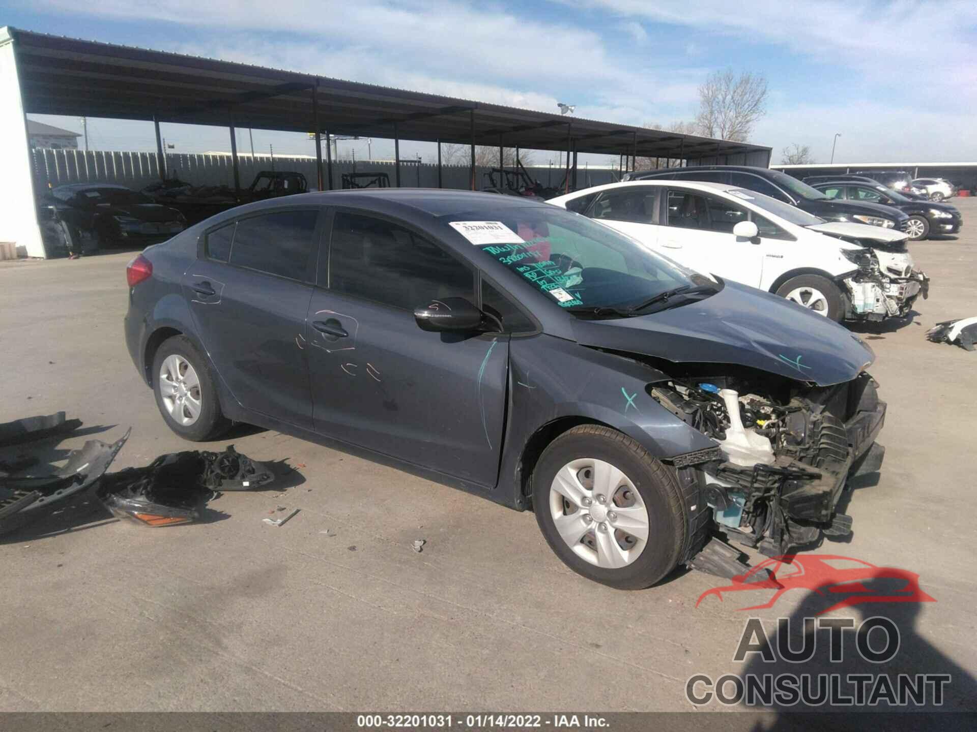 KIA FORTE 2016 - KNAFX4A66G5496836