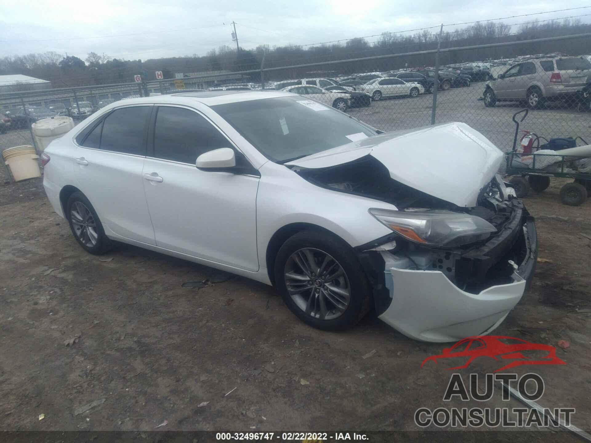 TOYOTA CAMRY 2016 - 4T1BF1FK9GU133005