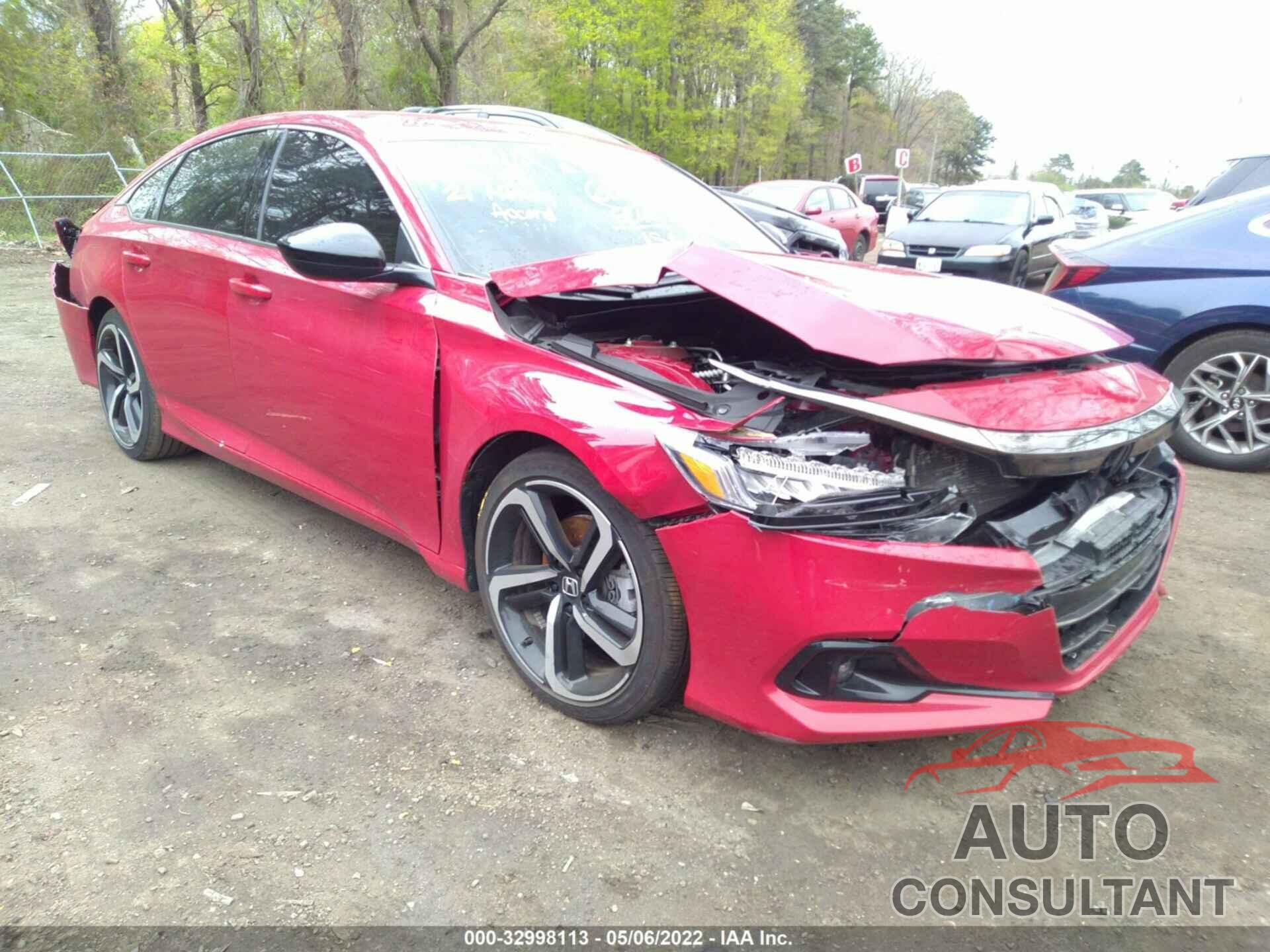 HONDA ACCORD SEDAN 2021 - 1HGCV1F42MA073385