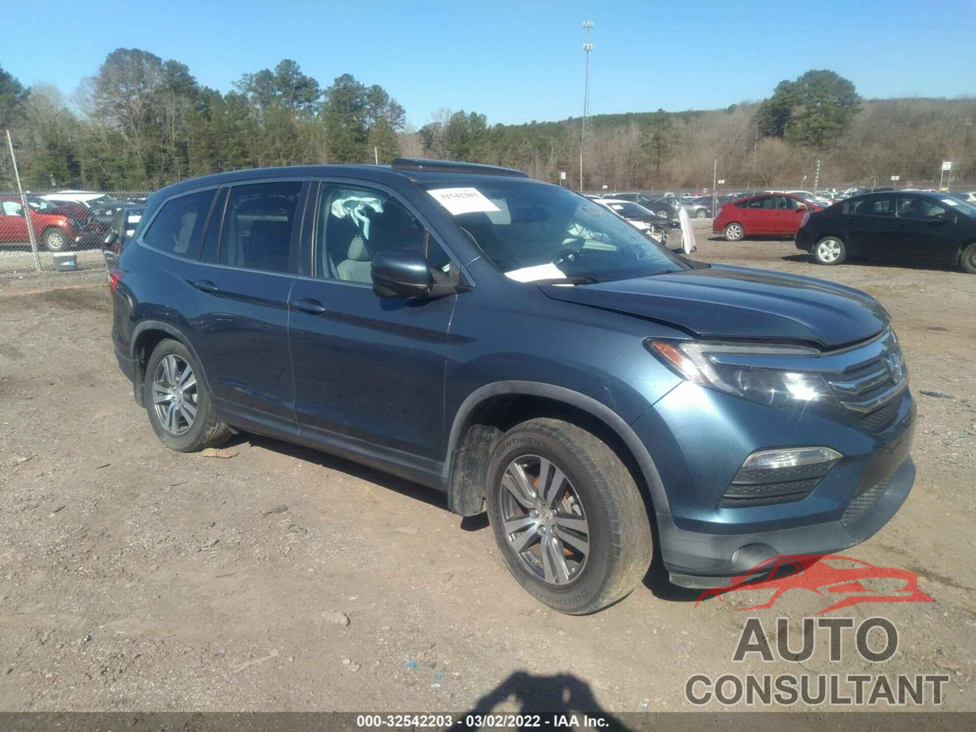 HONDA PILOT 2016 - 5FNYF6H83GB098256