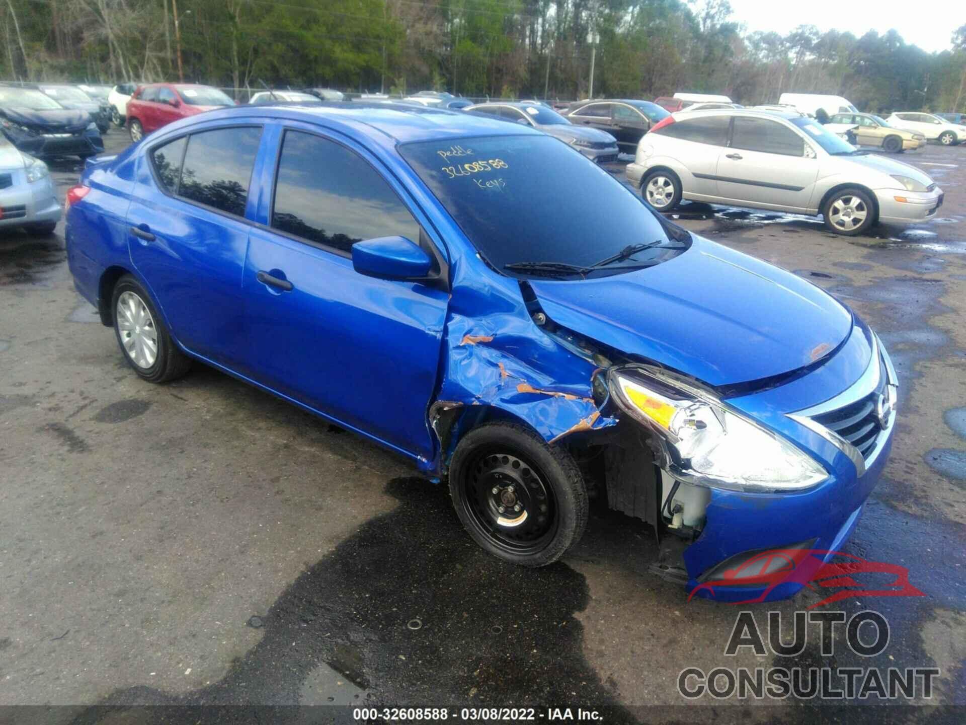 NISSAN VERSA 2016 - 3N1CN7AP4GL901262