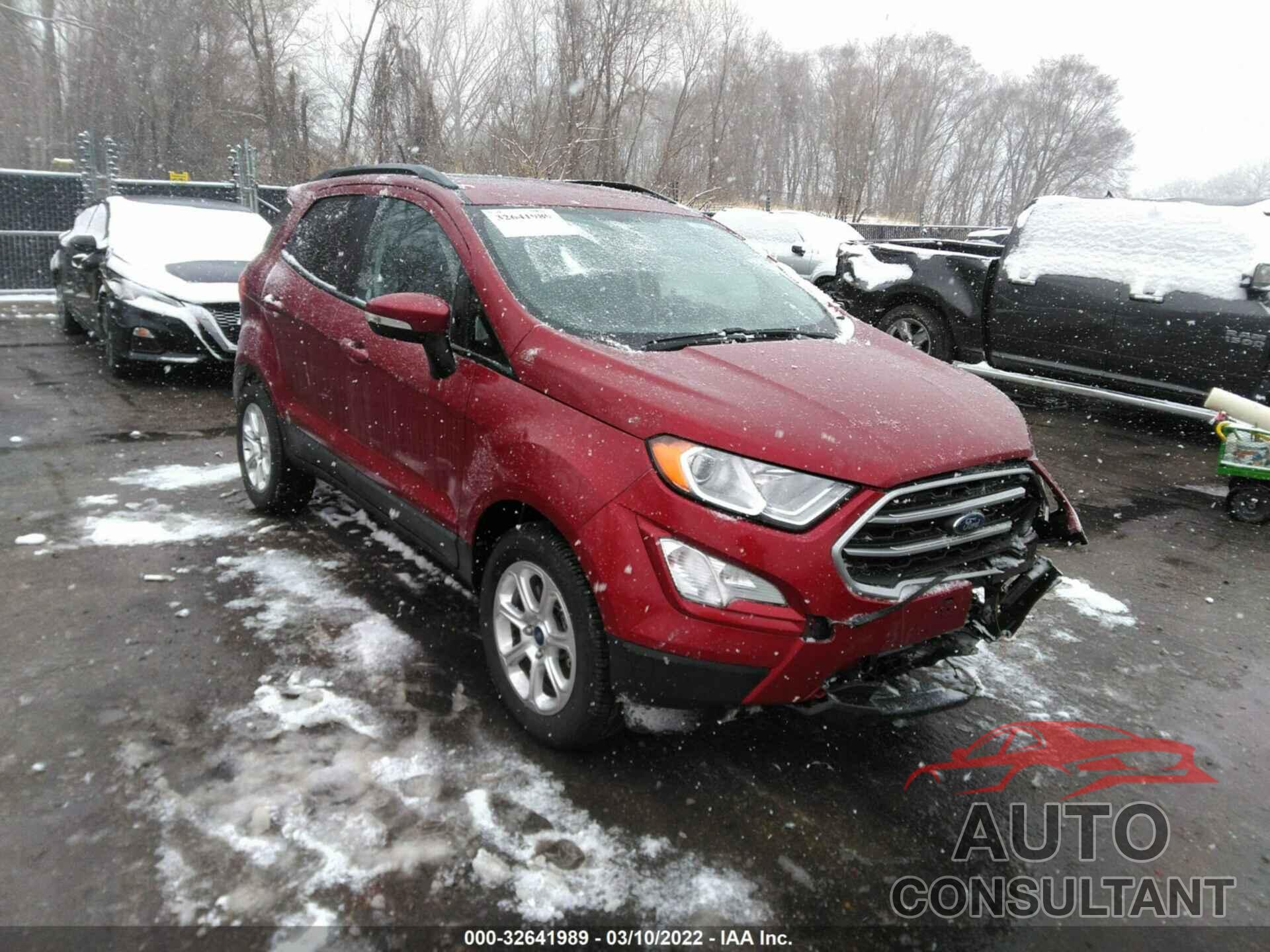 FORD ECOSPORT 2020 - MAJ3S2GEXLC383409