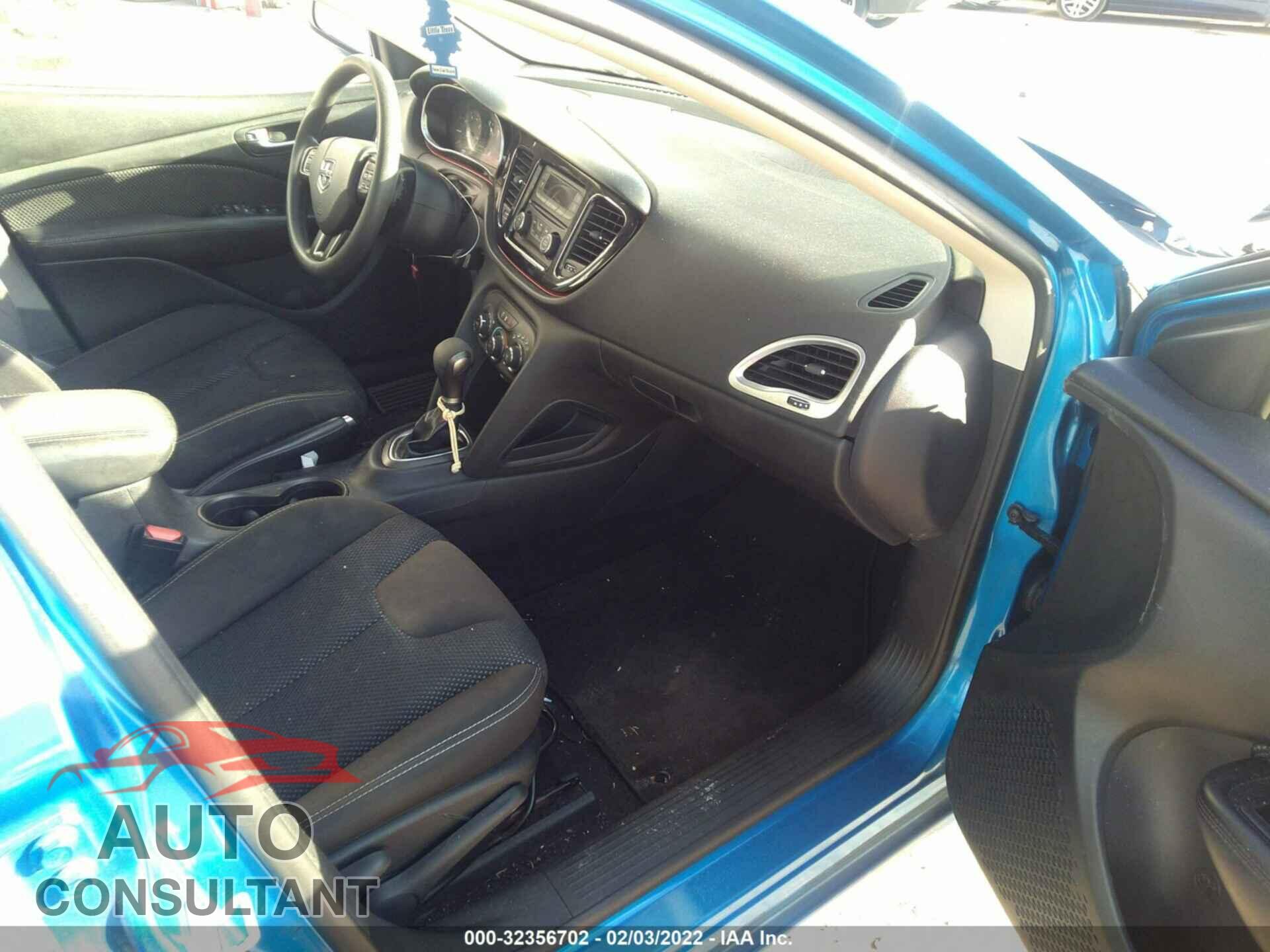 DODGE DART 2016 - 1C3CDFBB0GD728038